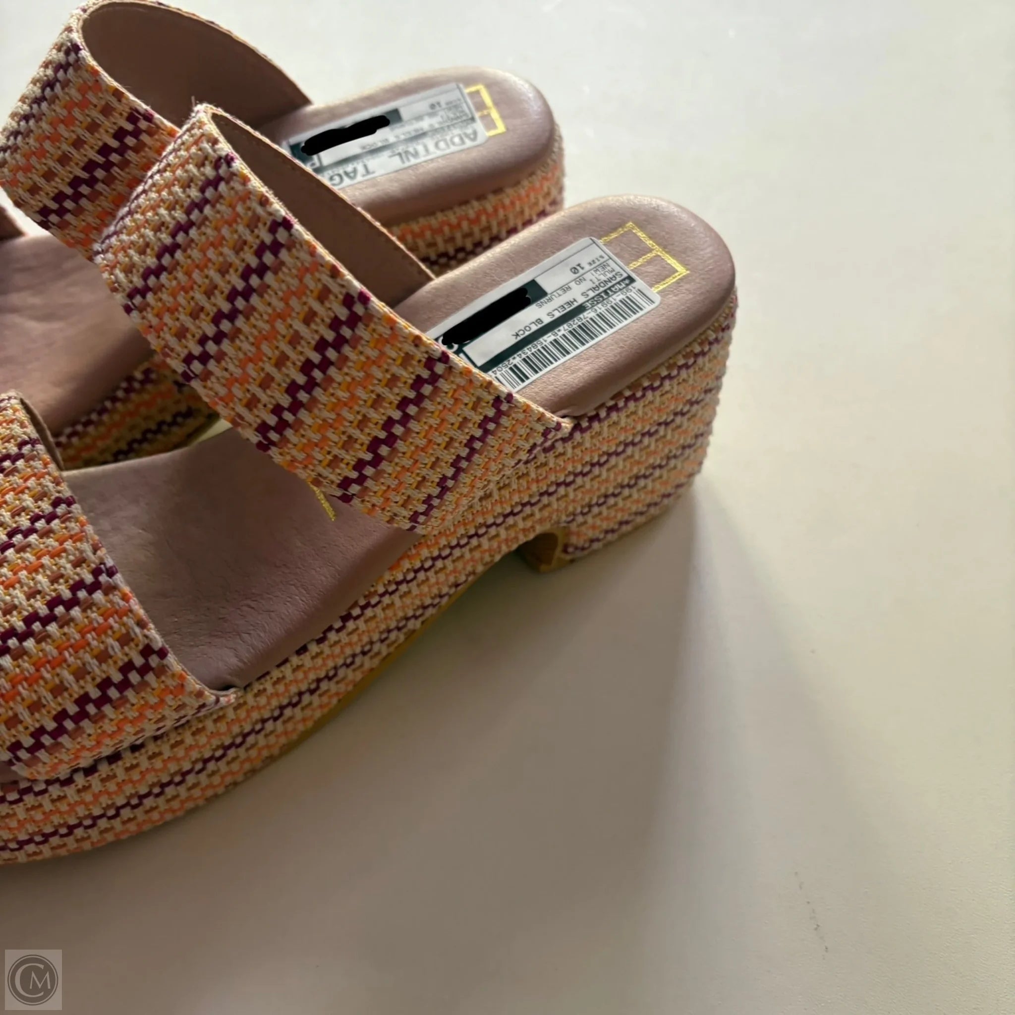 Sandals Heels Block By Matisse In Multi-colored, Size: 10 - Image 3
