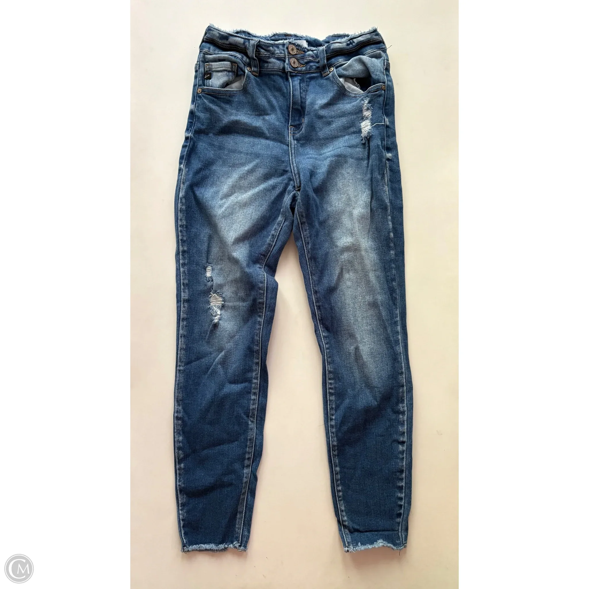 Jeans Skinny By Kancan In Blue, Size: 6 - Image 1