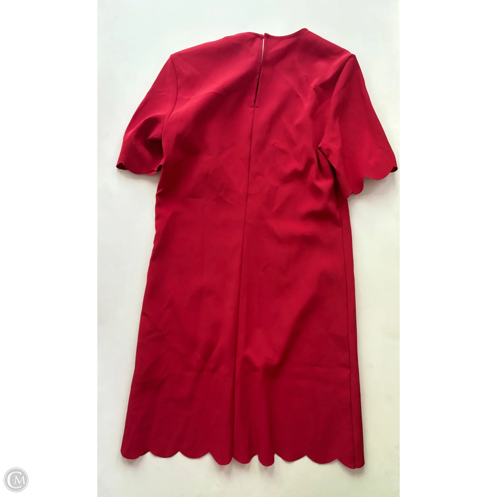 Dress Casual Midi By H&m In Red, Size: Xs - Image 2