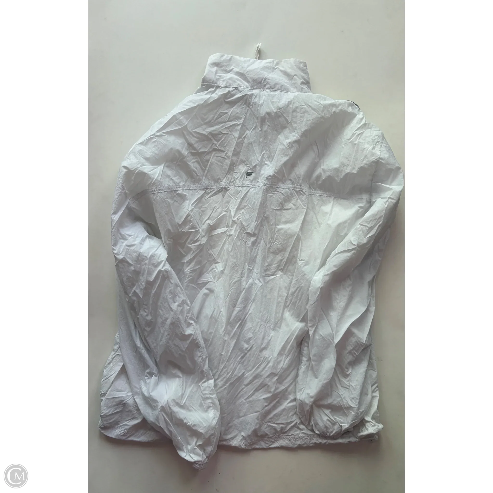 Athletic Jacket By Fabletics In White, Size: L - Image 2
