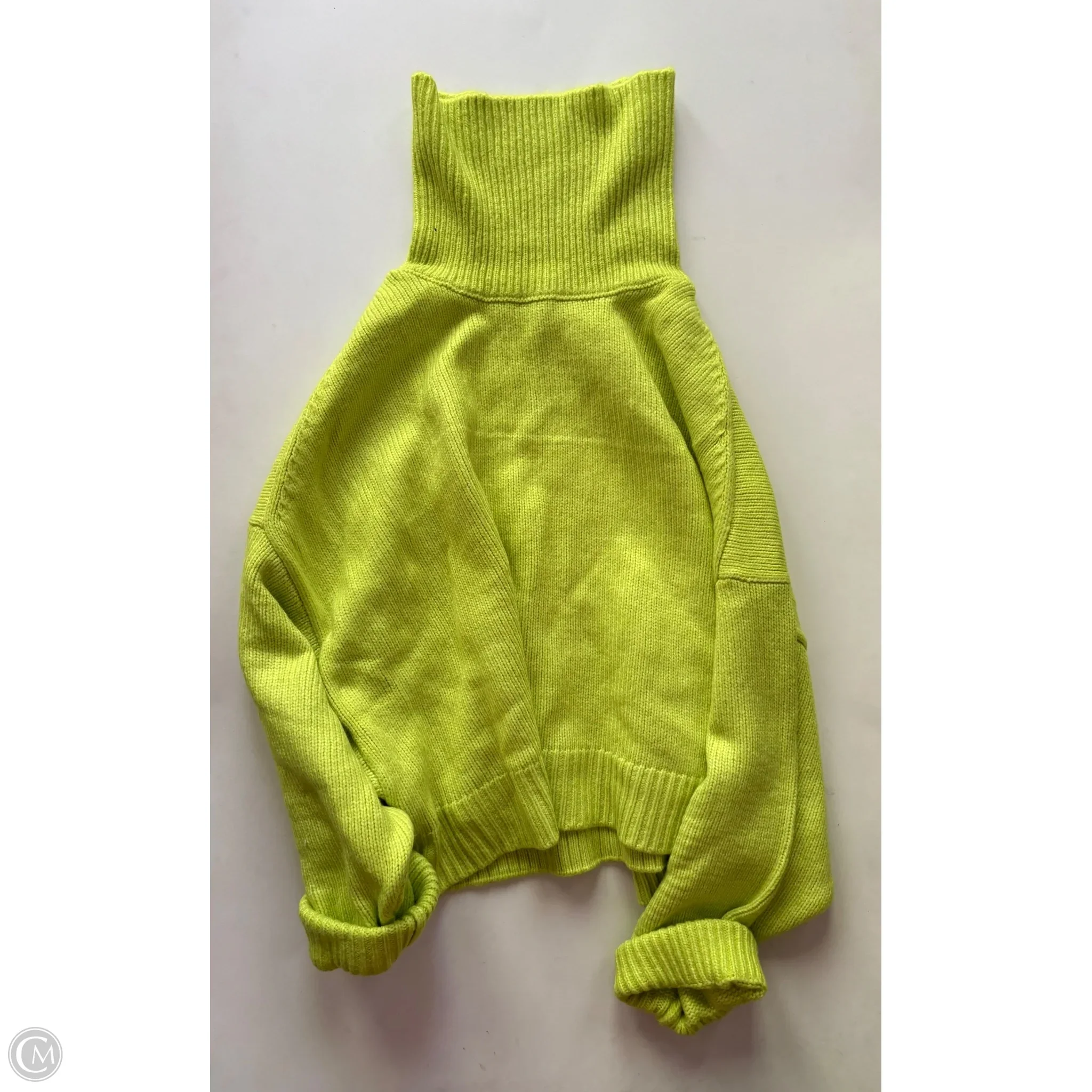 Sweater By Anthropologie In Yellow, Size: Xl - Image 1