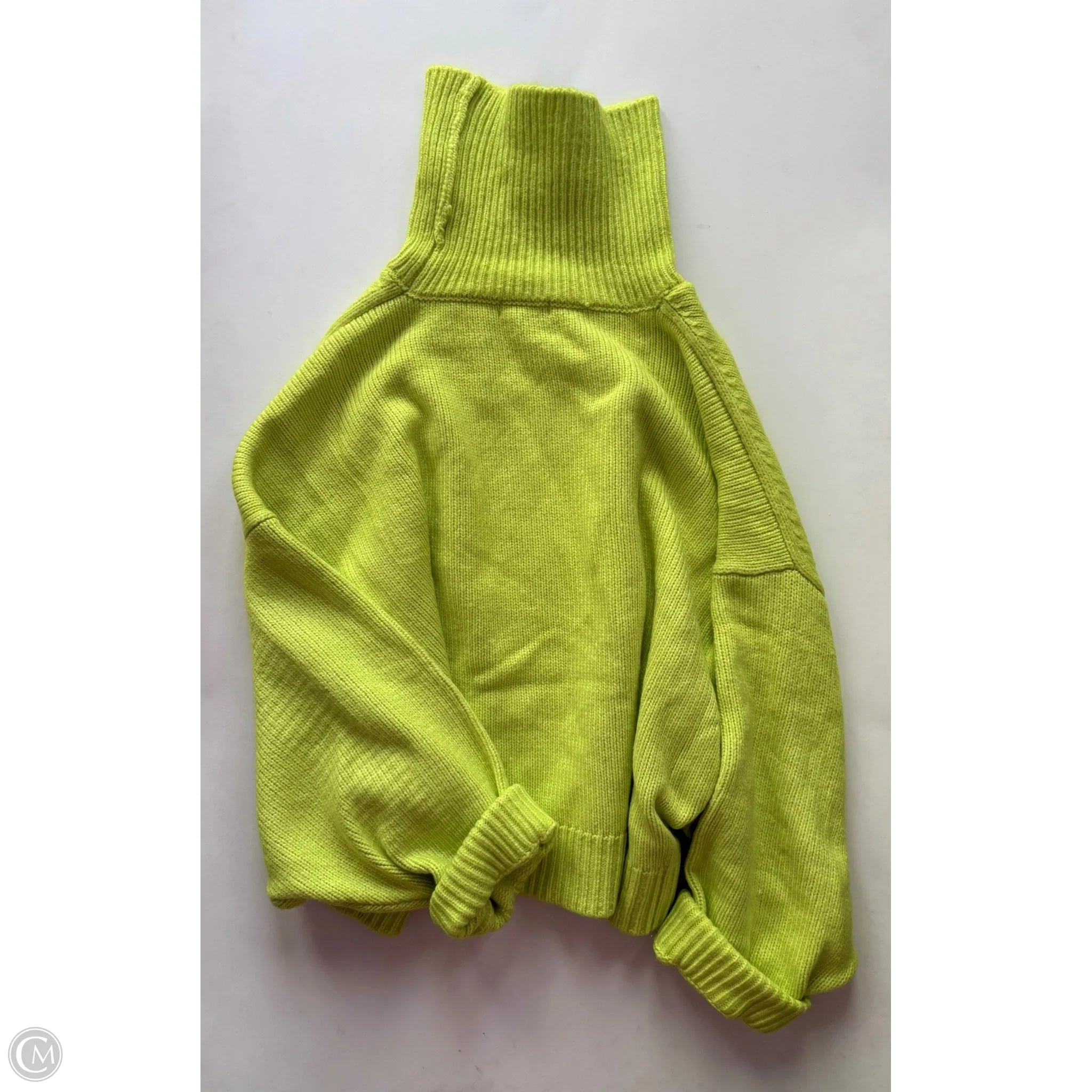 Sweater By Anthropologie In Yellow, Size: Xl - Image 2