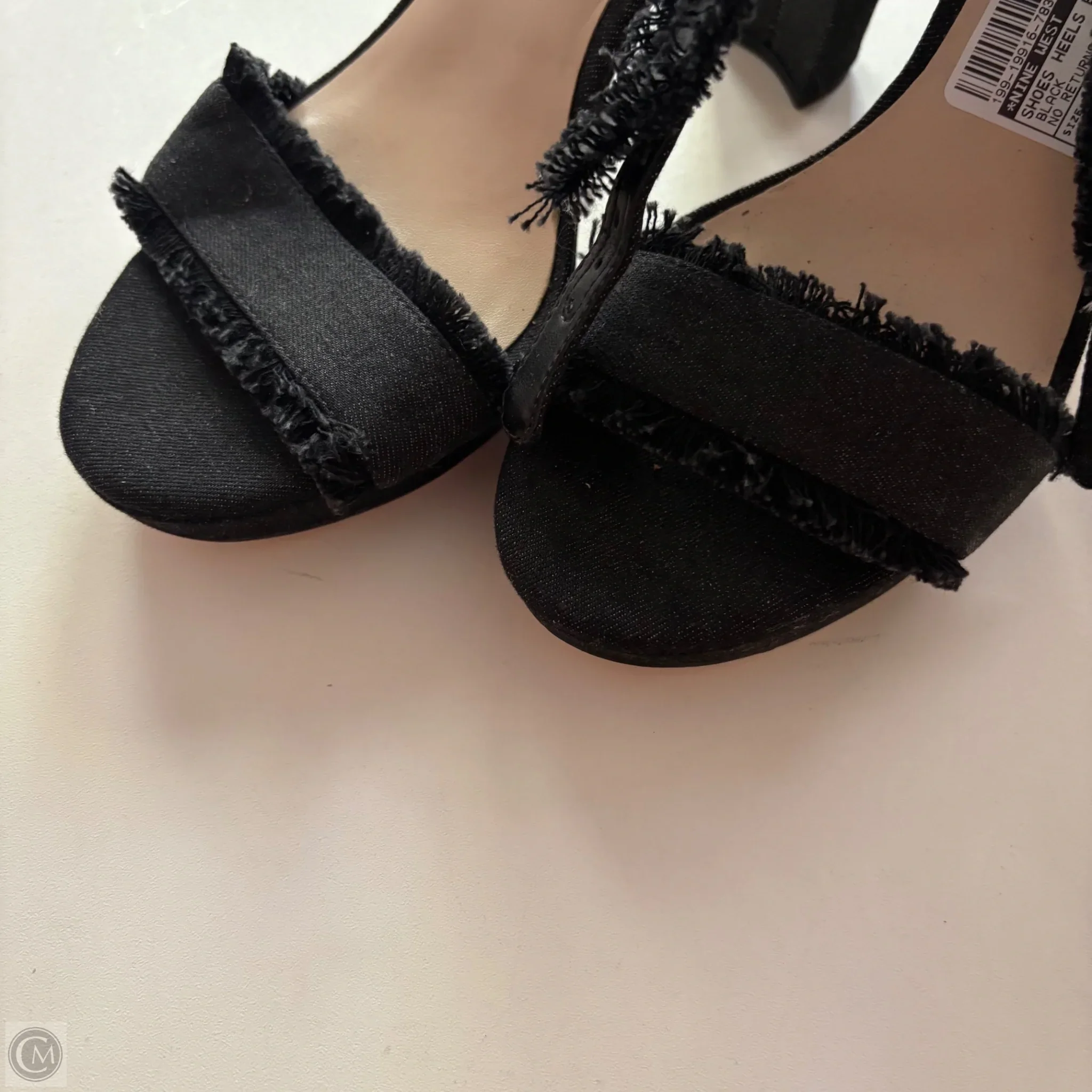 Shoes Heels Block By Nine West In Black, Size: 8 - Image 3