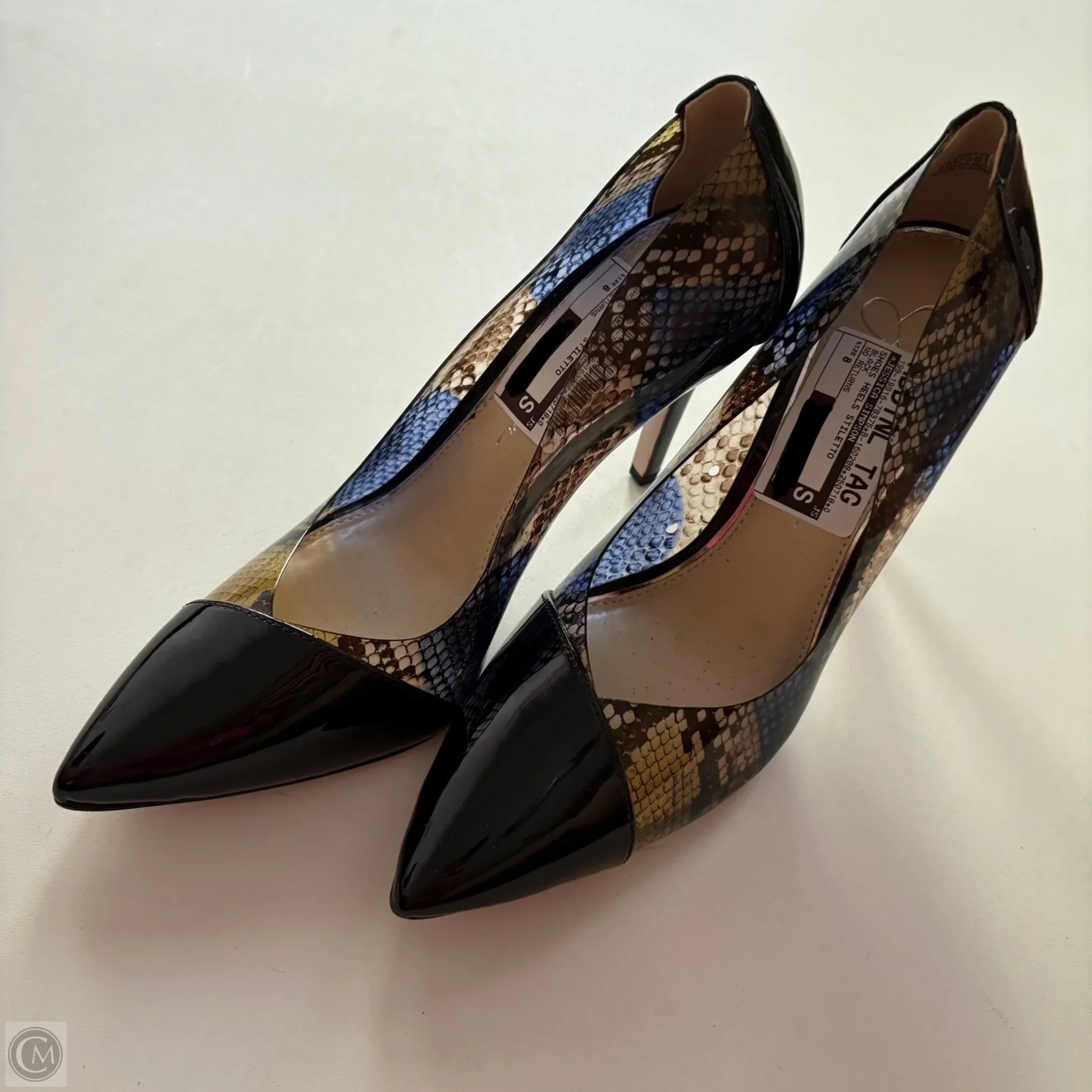 Shoes Heels Stiletto By Jessica Simpson In Black, Size: 8
