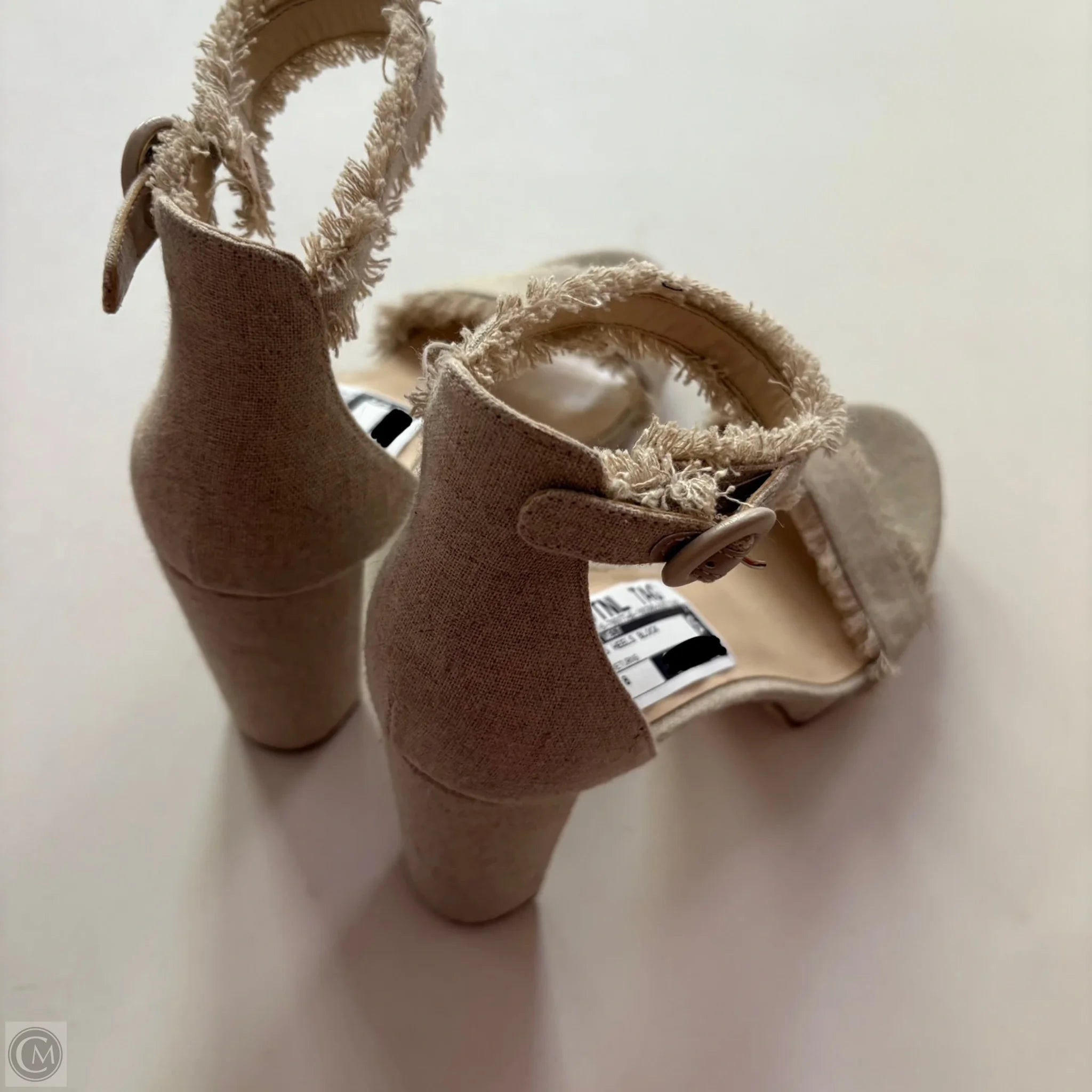 Shoes Heels Block By Nine West In Tan, Size: 8 - Image 2