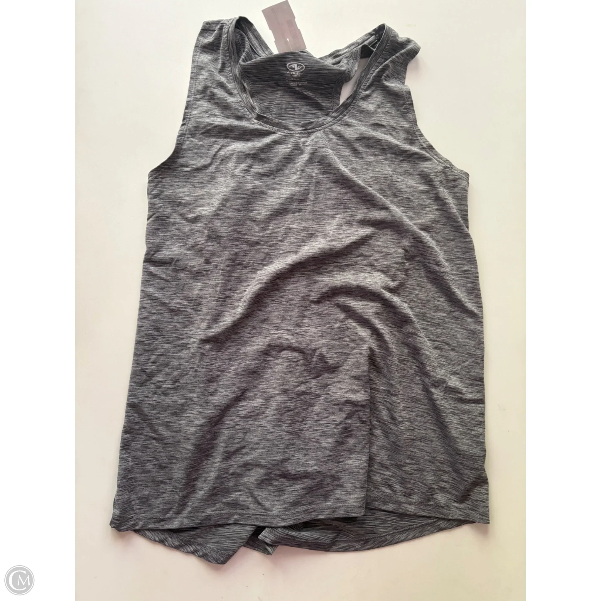 Athletic Tank Top By Athletic Works In Grey, Size: M - Image 1