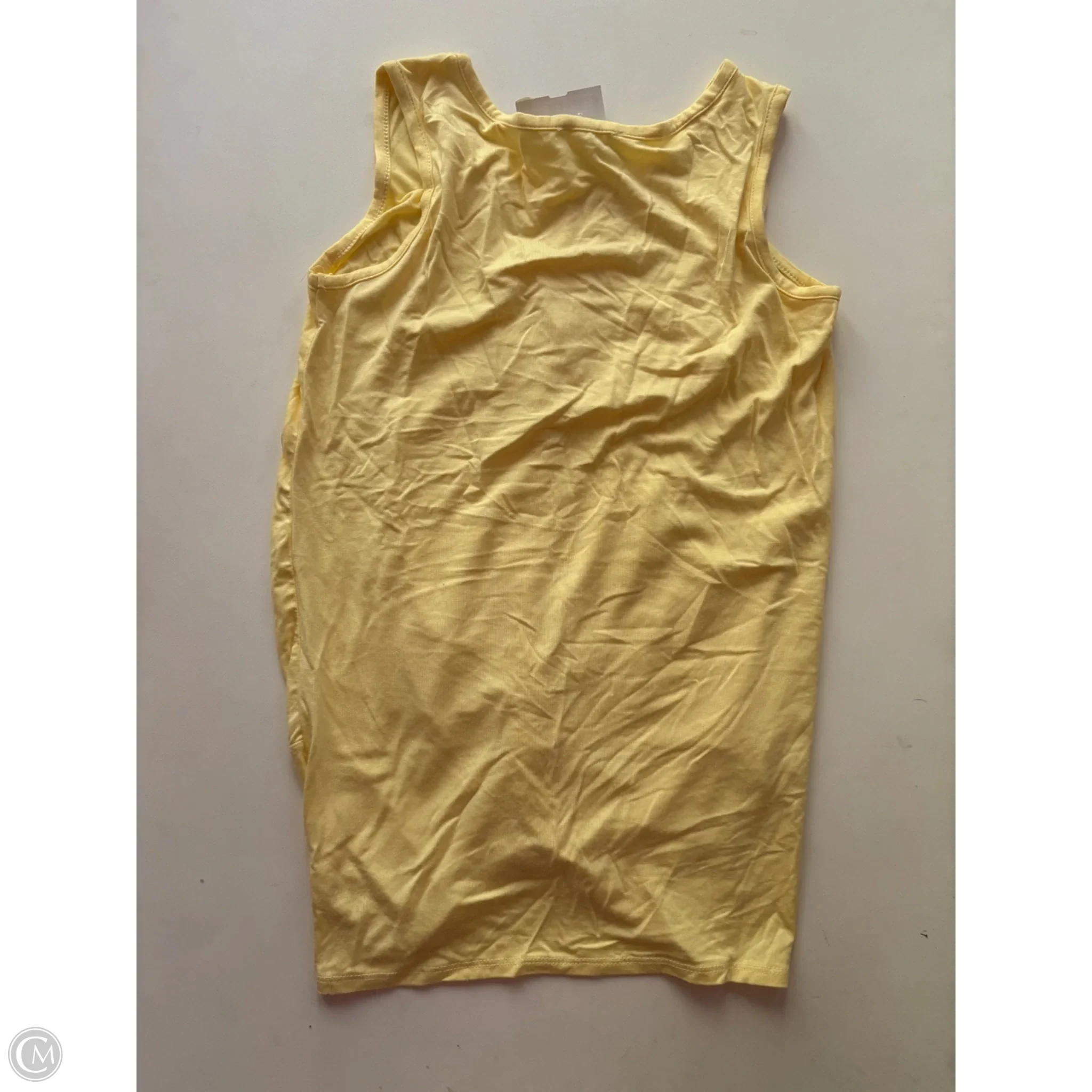 Blouse Sleeveless By elan + grace In Yellow, Size: Xs - Image 2