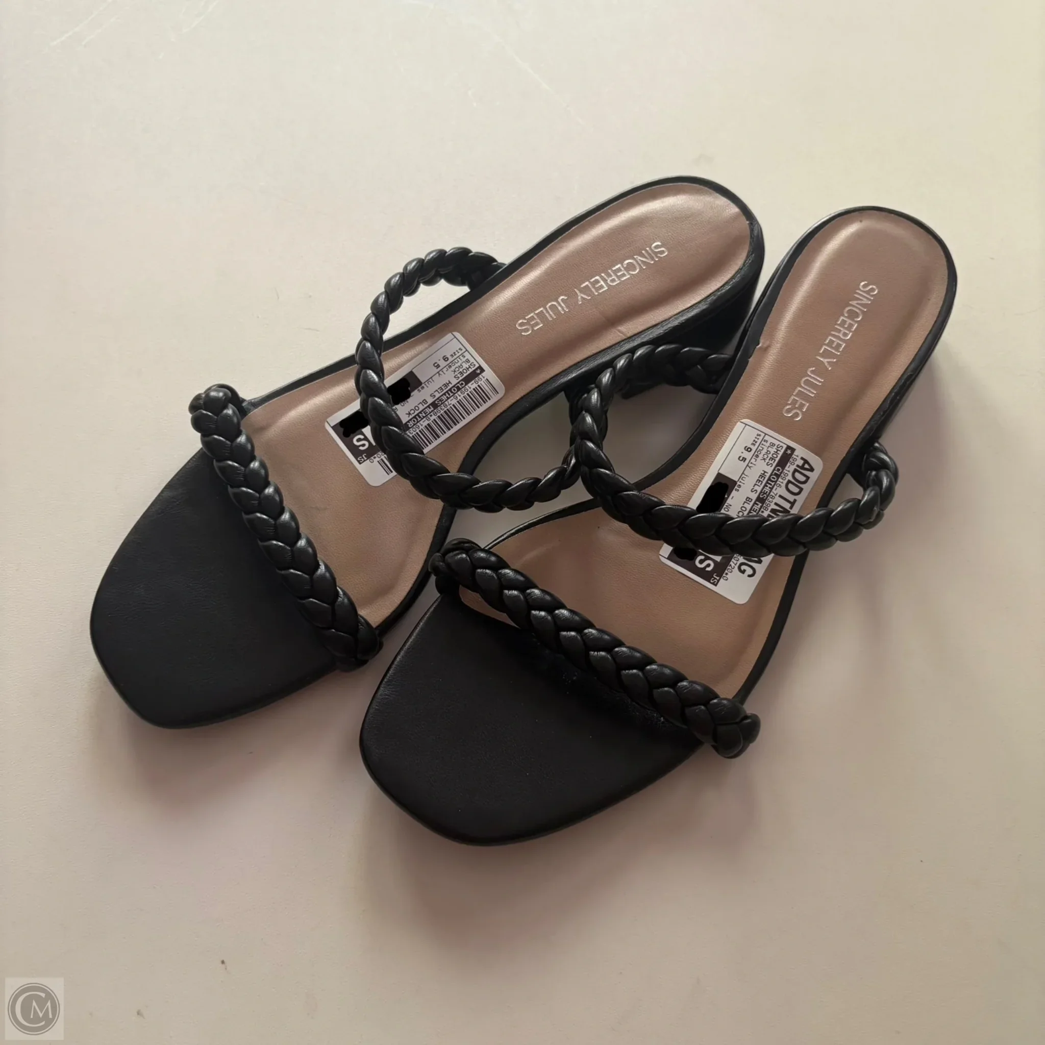 Shoes Heels Block By  sincerly jules In Black, Size: 9.5