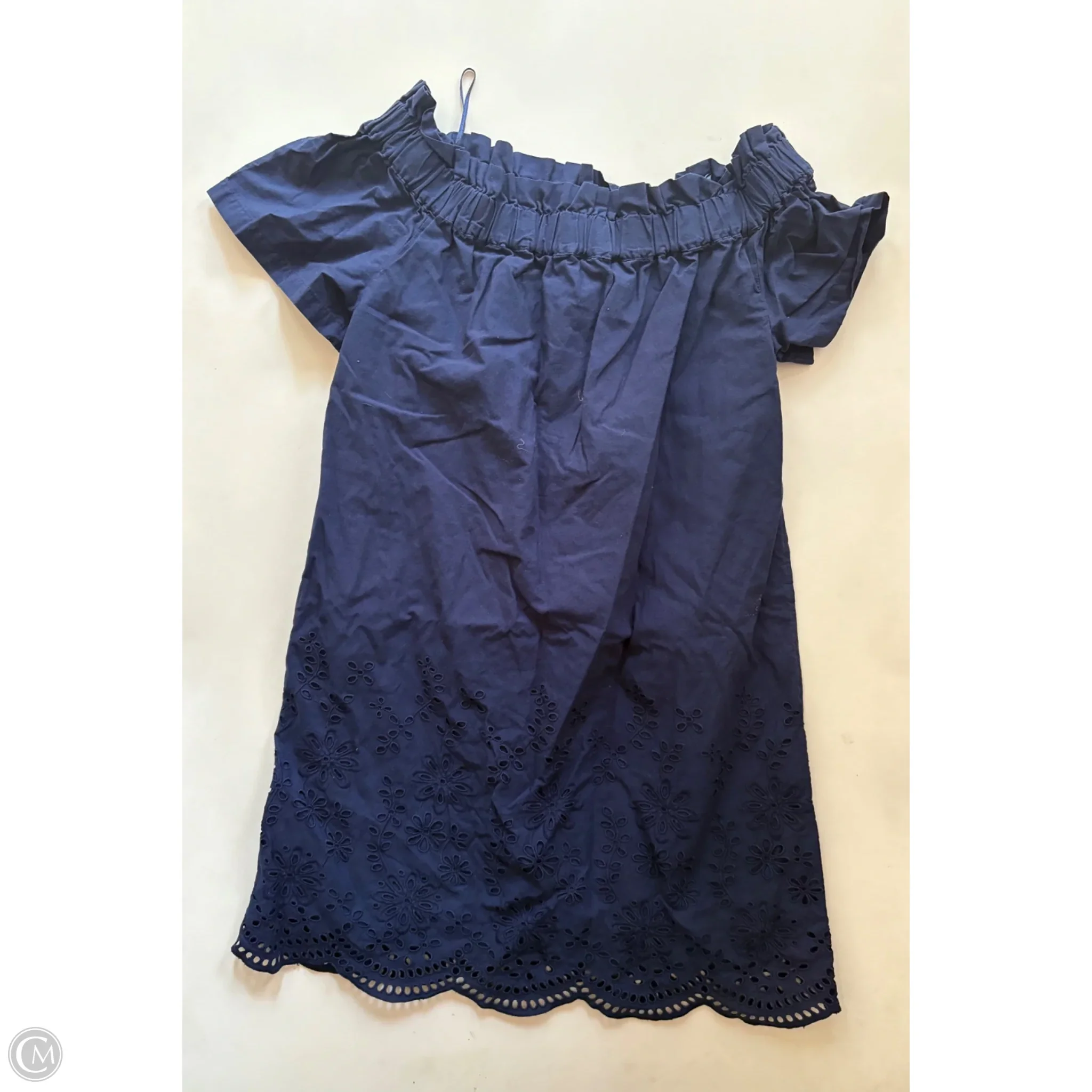 Dress Casual Midi By Vineyard Vines In Blue, Size: Xxs - Image 1