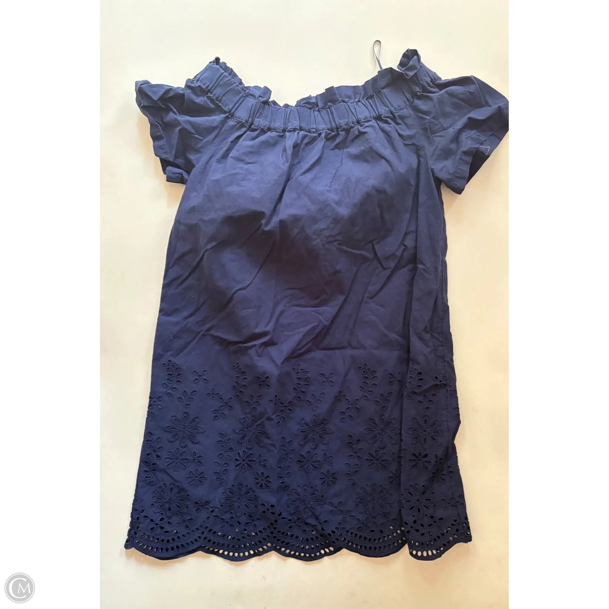Dress Casual Midi By Vineyard Vines In Blue, Size: Xxs - Image 2