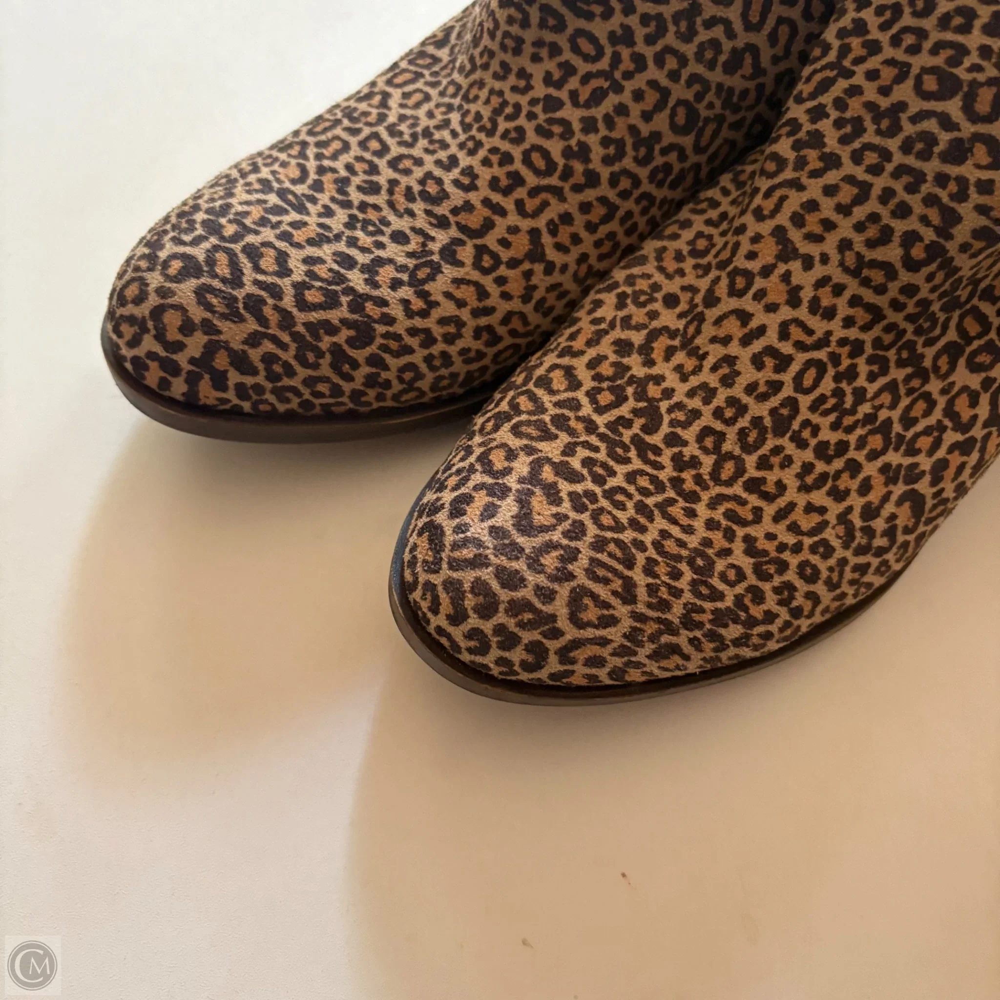 Shoes Heels Block By Lucky Brand In Leopard Print, Size: 8.5 - Image 2