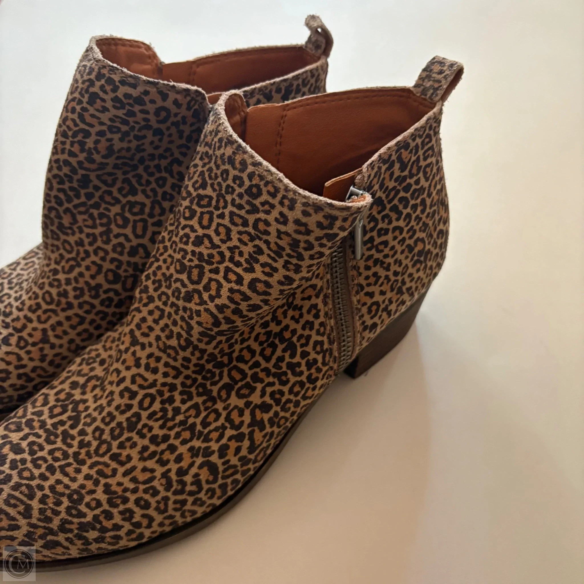 Shoes Heels Block By Lucky Brand In Leopard Print, Size: 8.5 - Image 3