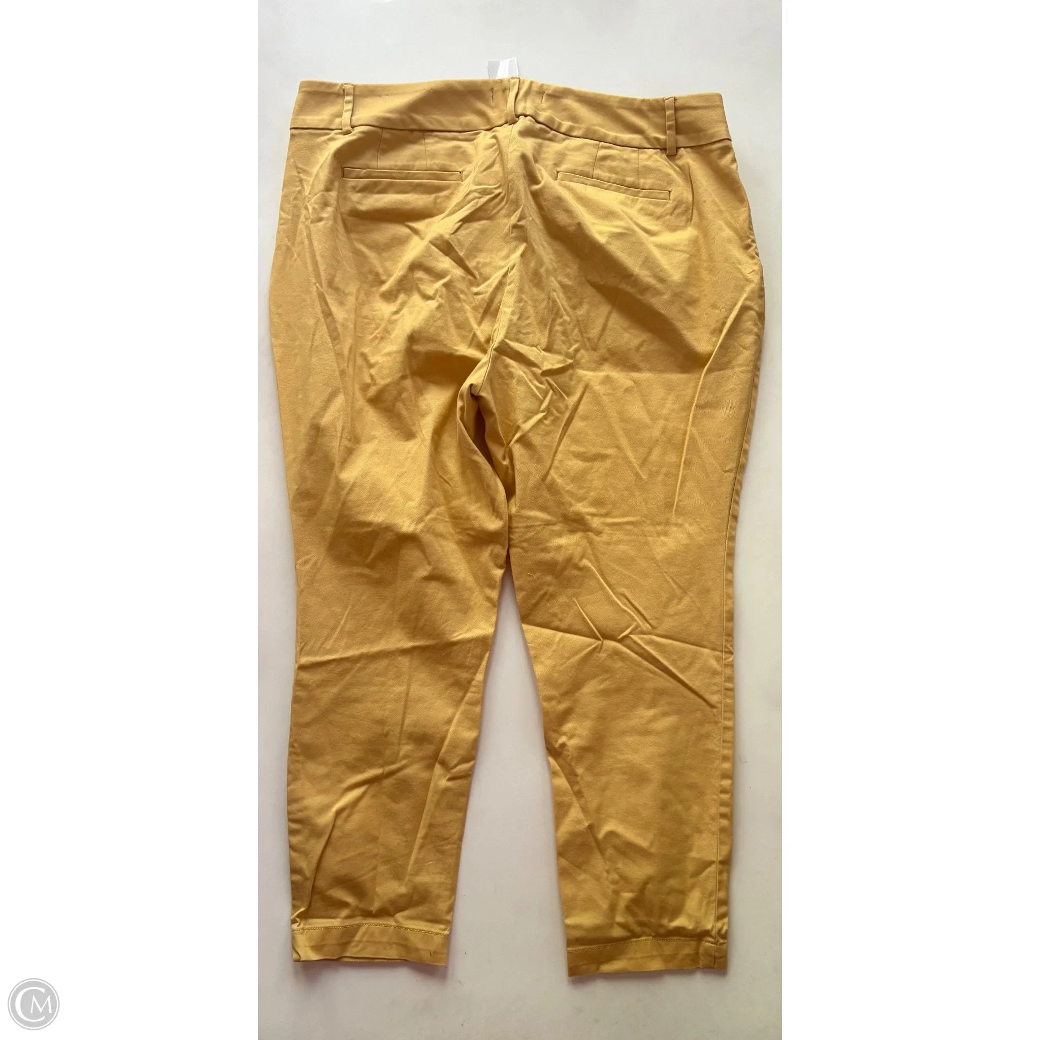 Jeans Skinny By Loft In Yellow, Size: 18 - Image 2