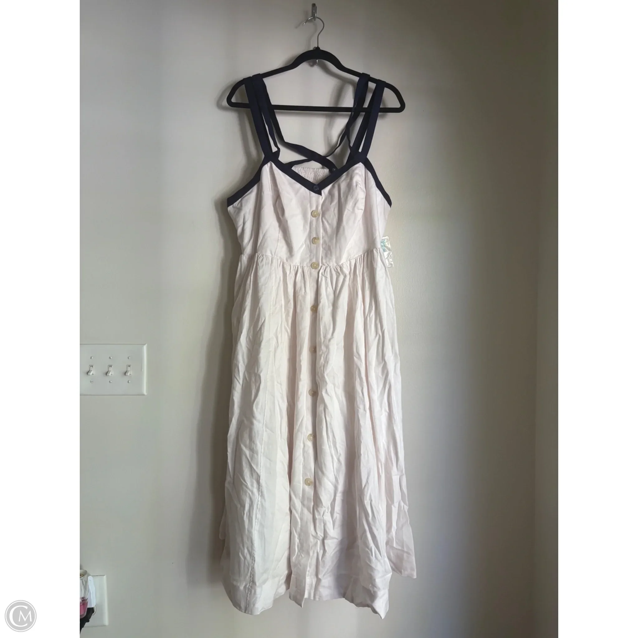 Dress Casual Midi By Maeve In White, Size: 16 - Image 1