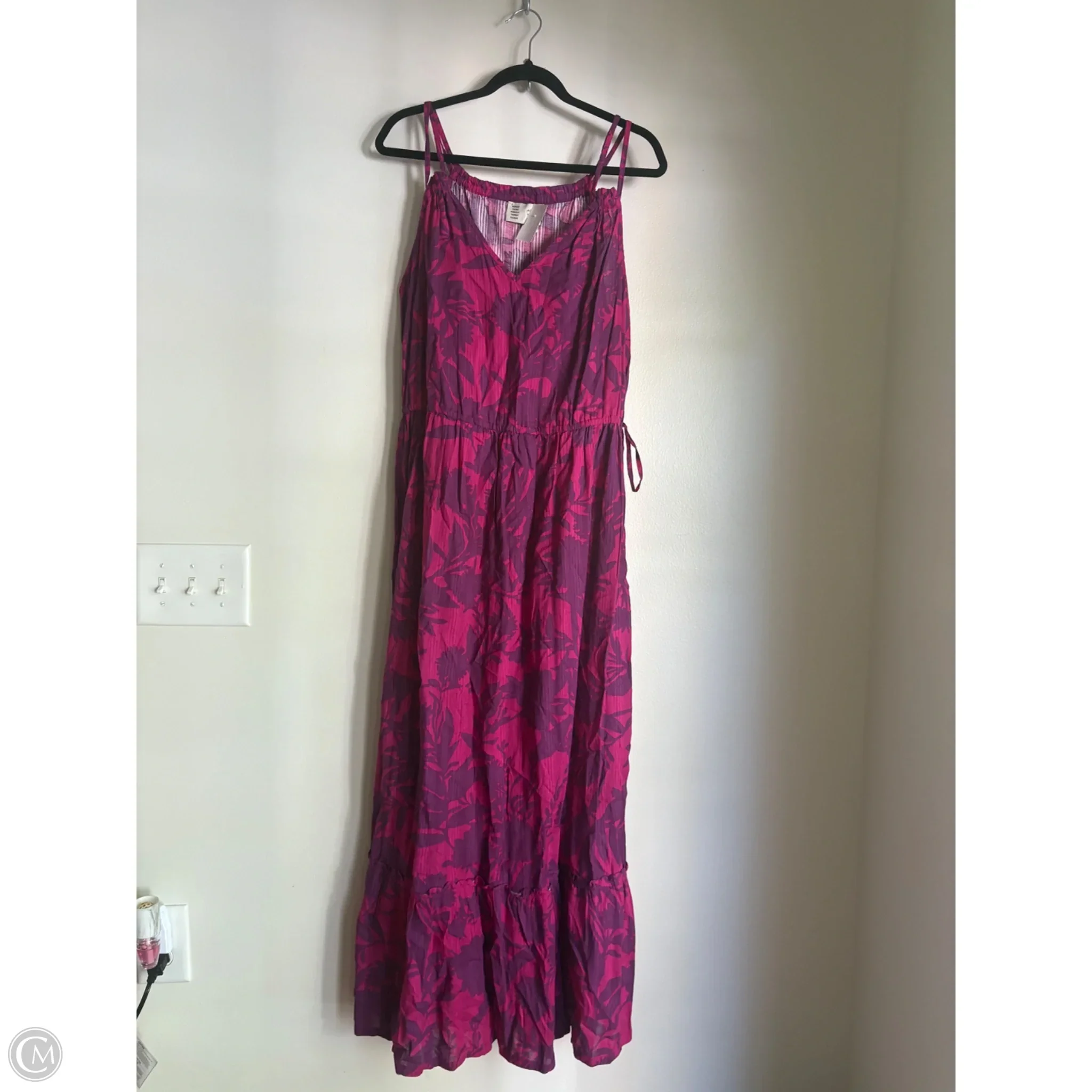 Dress Casual Midi By Saturday/sunday In Purple, Size: Xl - Image 1