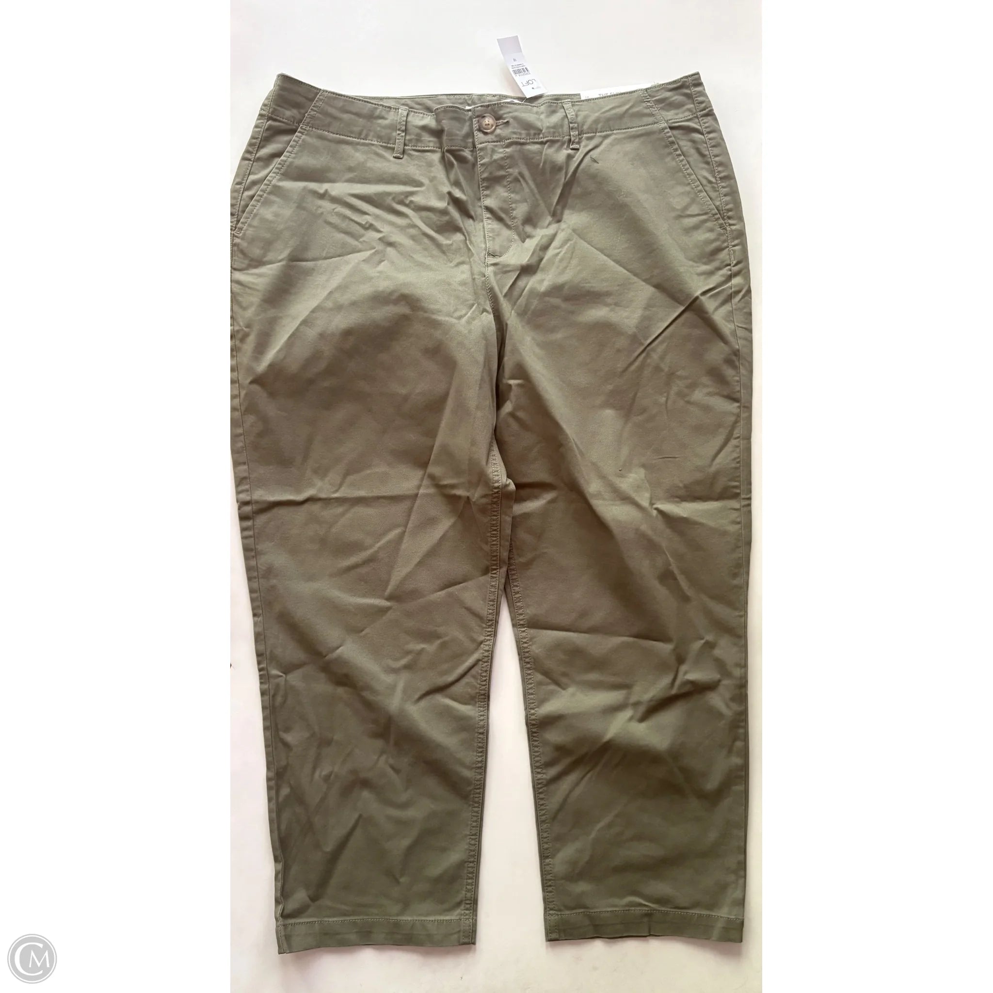 Pants Chinos & Khakis By Loft In Green, Size: 18 - Image 1