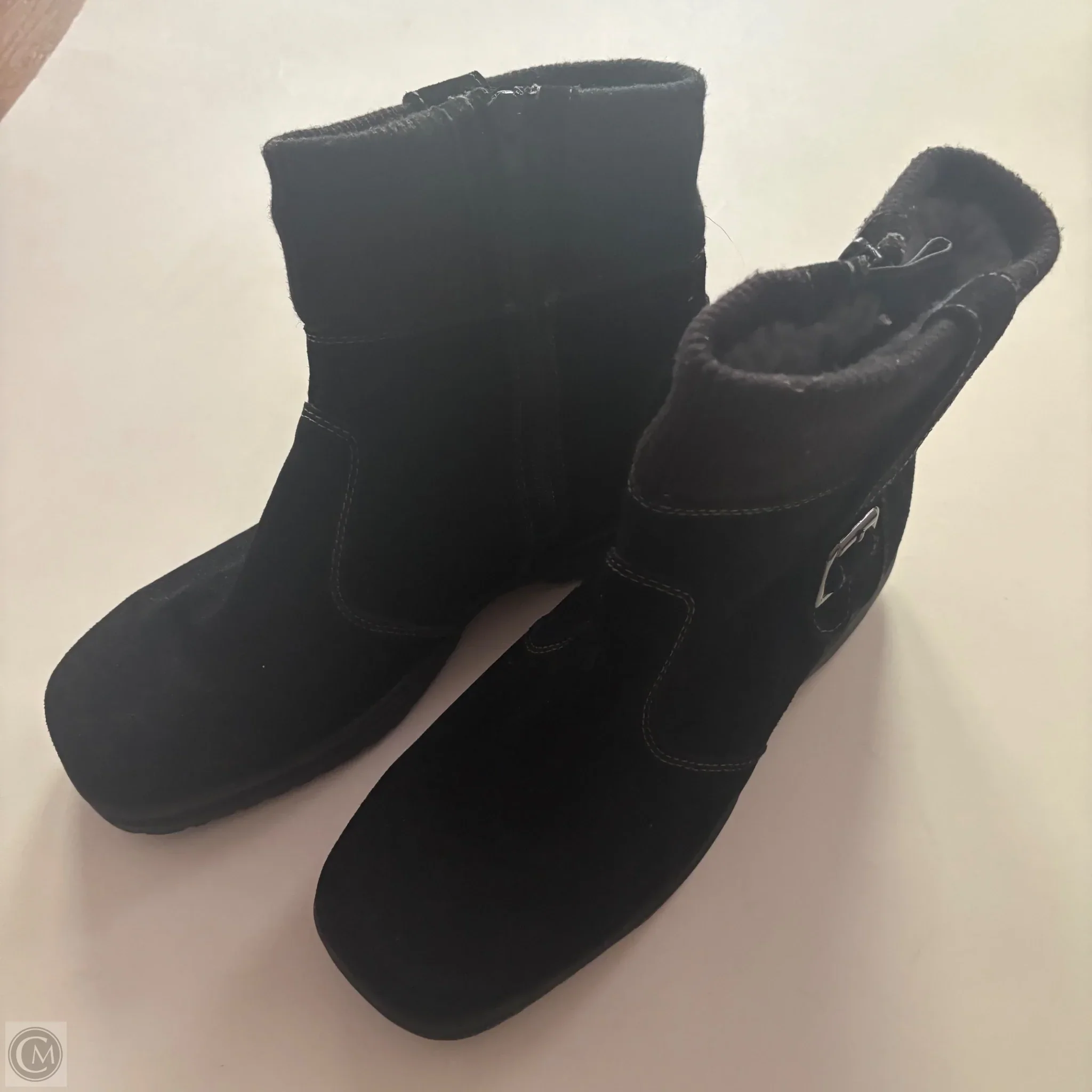 Boots Ankle Flats By Weatherproof In Black, Size: 8 - Image 2