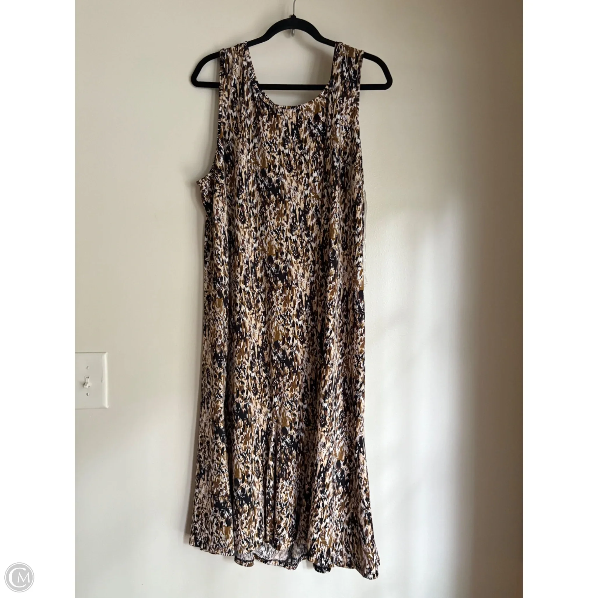 Dress Casual Midi By true envy In Brown, Size: 22 - Image 1