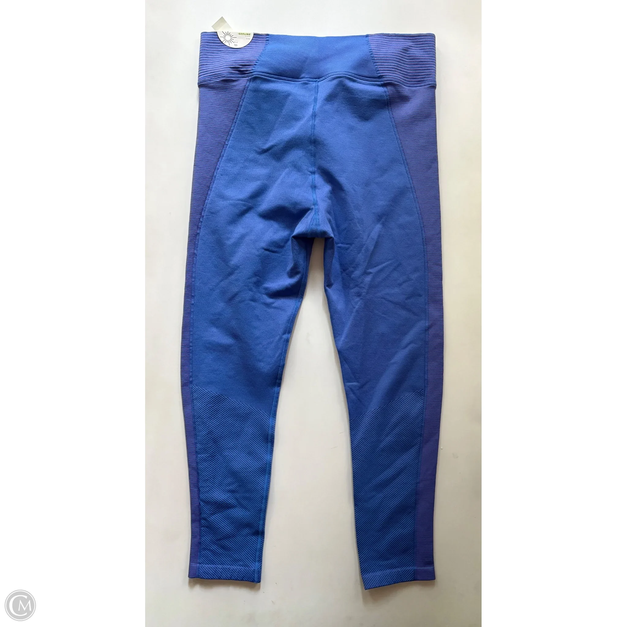 Athletic Leggings By Aerie In Blue, Size: Xxl - Image 2