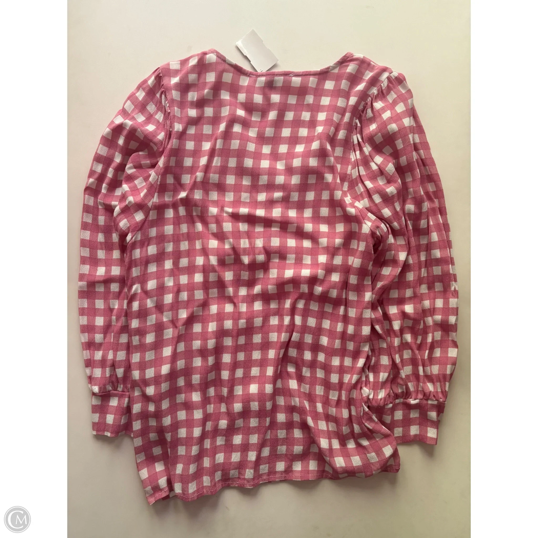 Blouse Long Sleeve By michelle mcdowell In Pink, Size: L - Image 2
