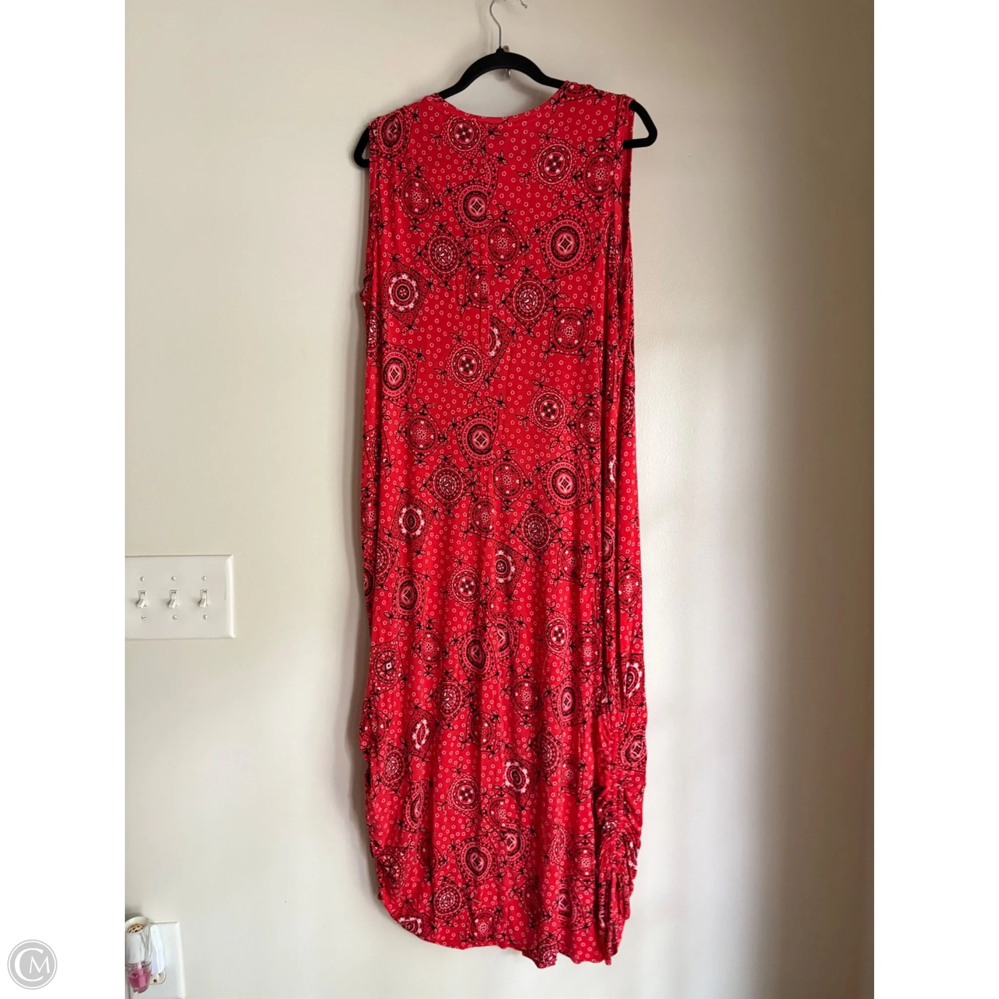 Dress Casual Midi By Lane Bryant In Red, Size: 18 - Image 2