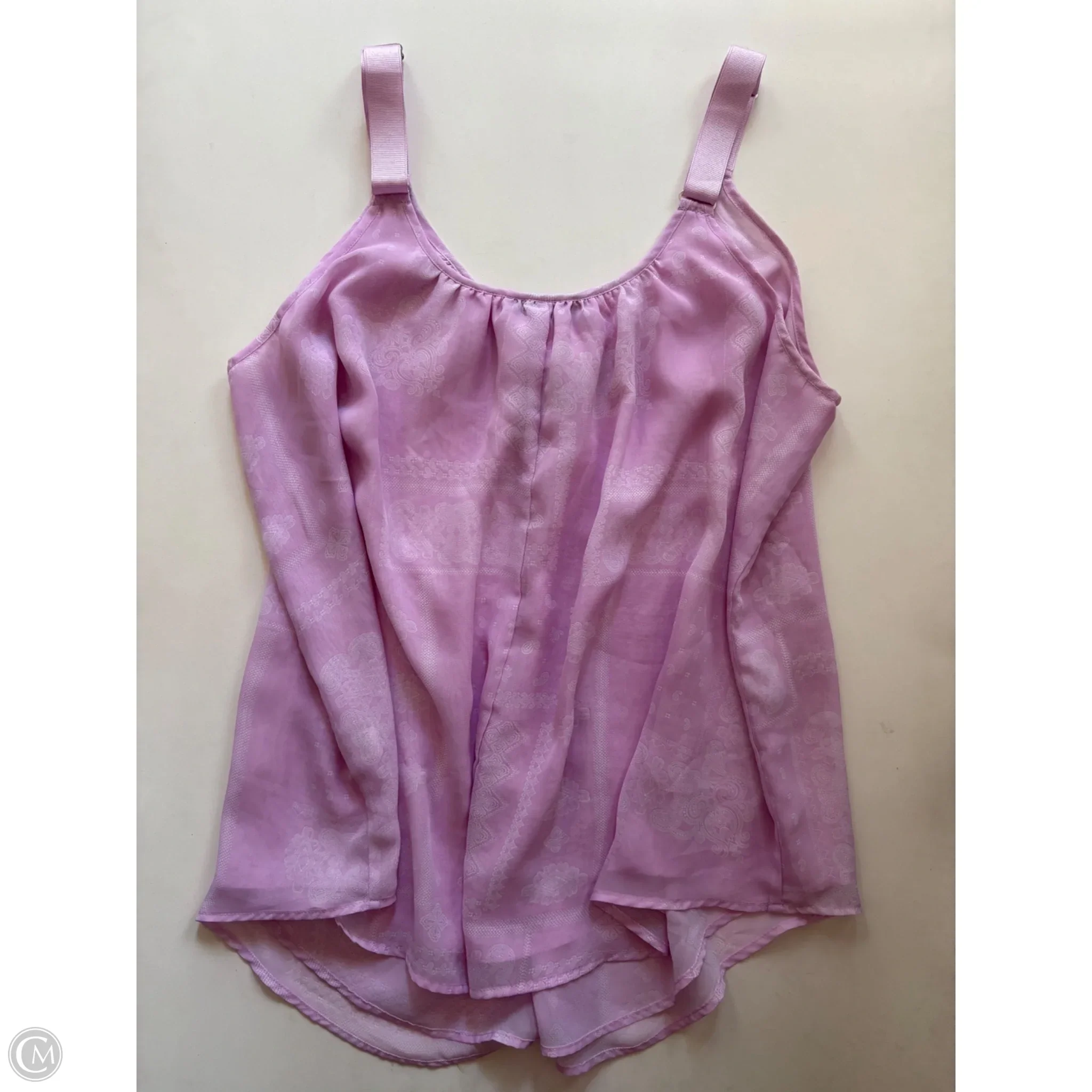 Blouse Sleeveless By Lane Bryant In Purple, Size: 18 - Image 2