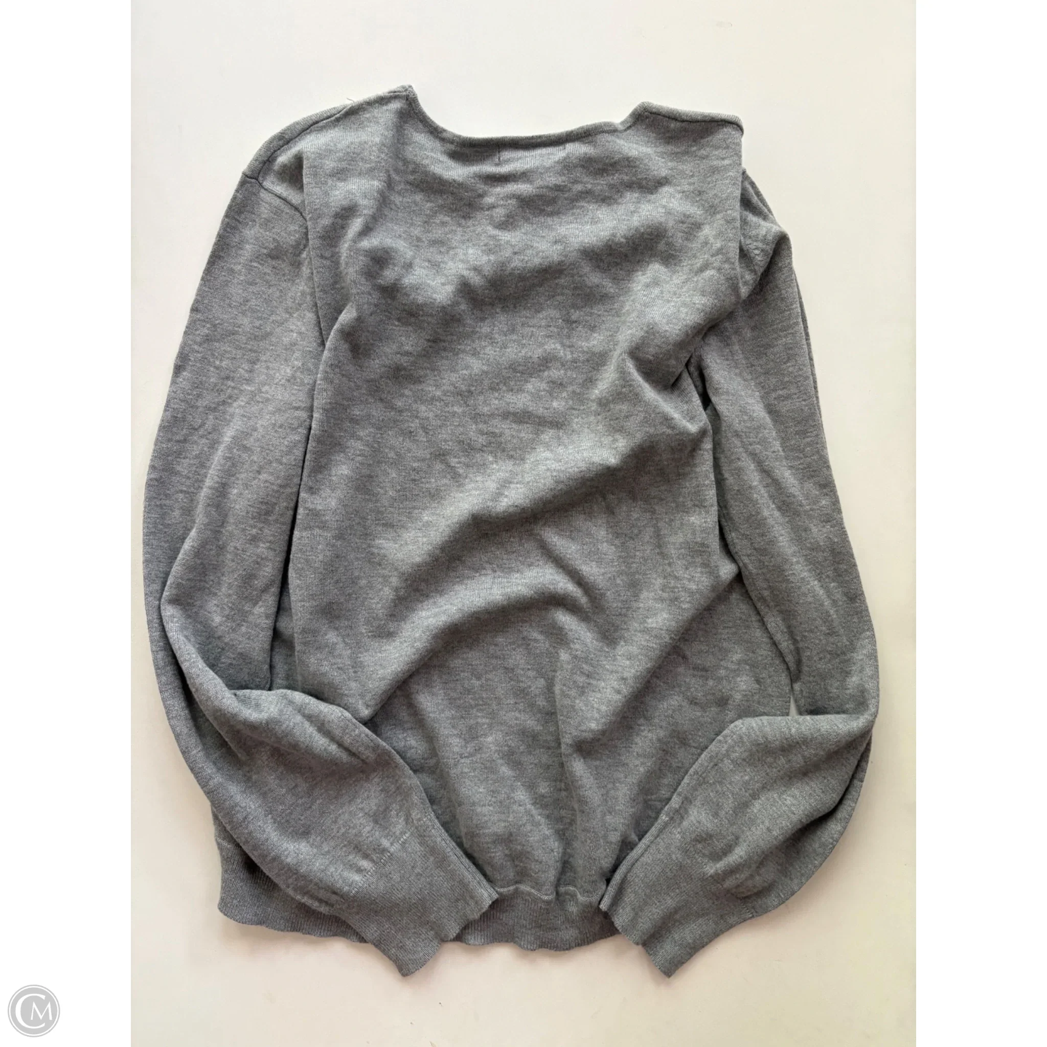 Sweater By Cable And Gauge In Grey, Size: Xl - Image 2