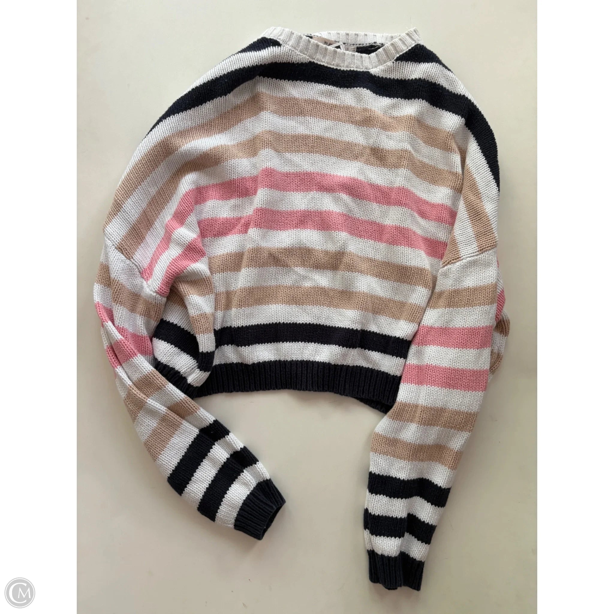 Sweater By Mi Ami In Striped Pattern, Size: S - Image 1