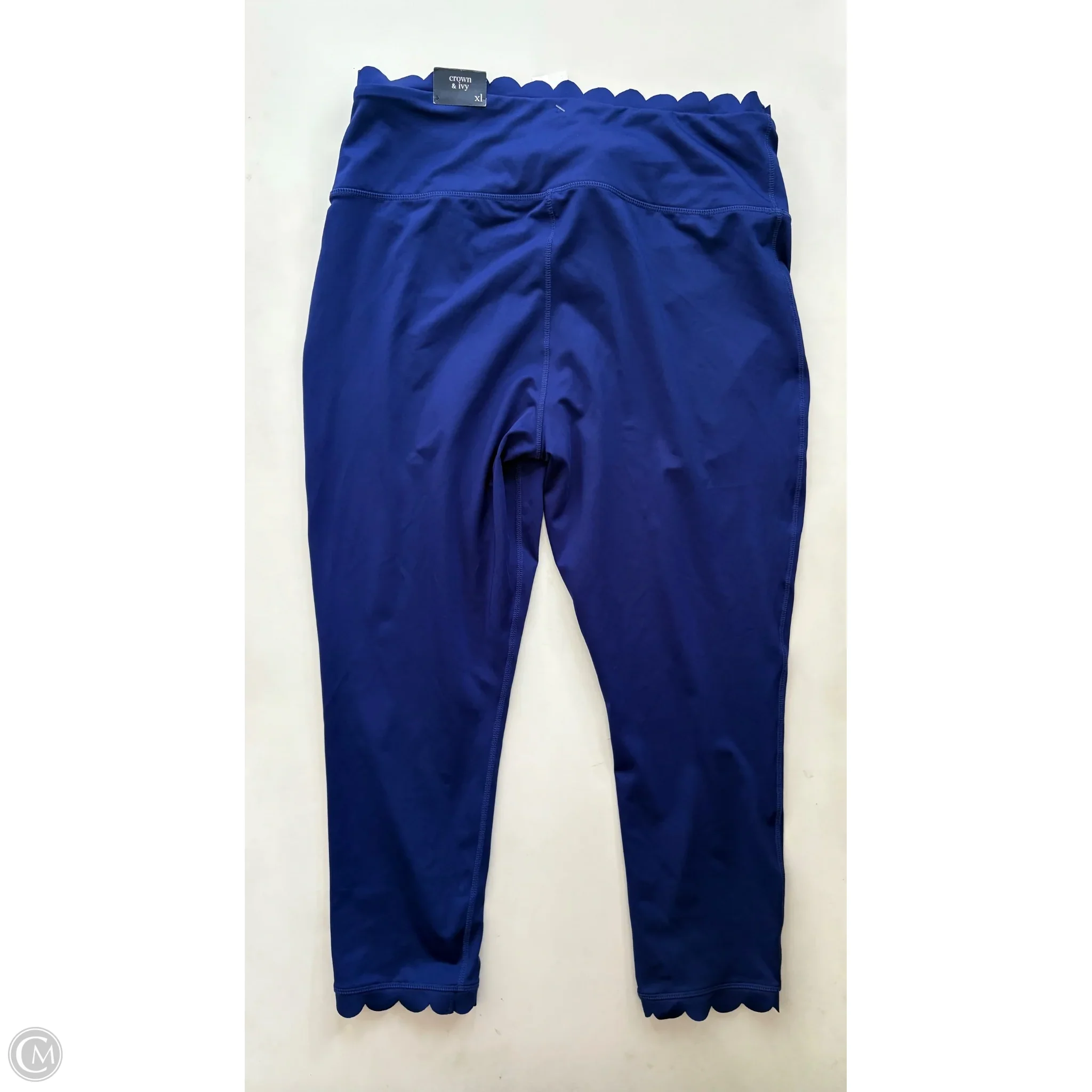 Athletic Leggings By Crown And Ivy In Blue, Size: Xl - Image 2