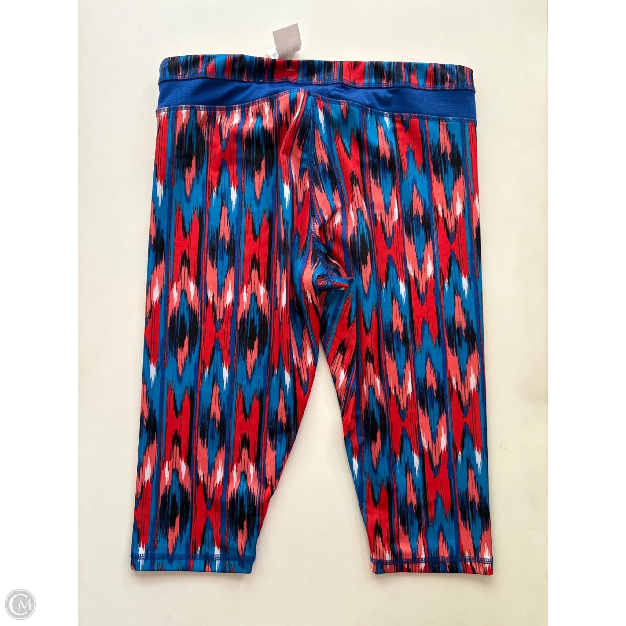 Athletic Leggings By Everlast In Multi-colored, Size: L - Image 2