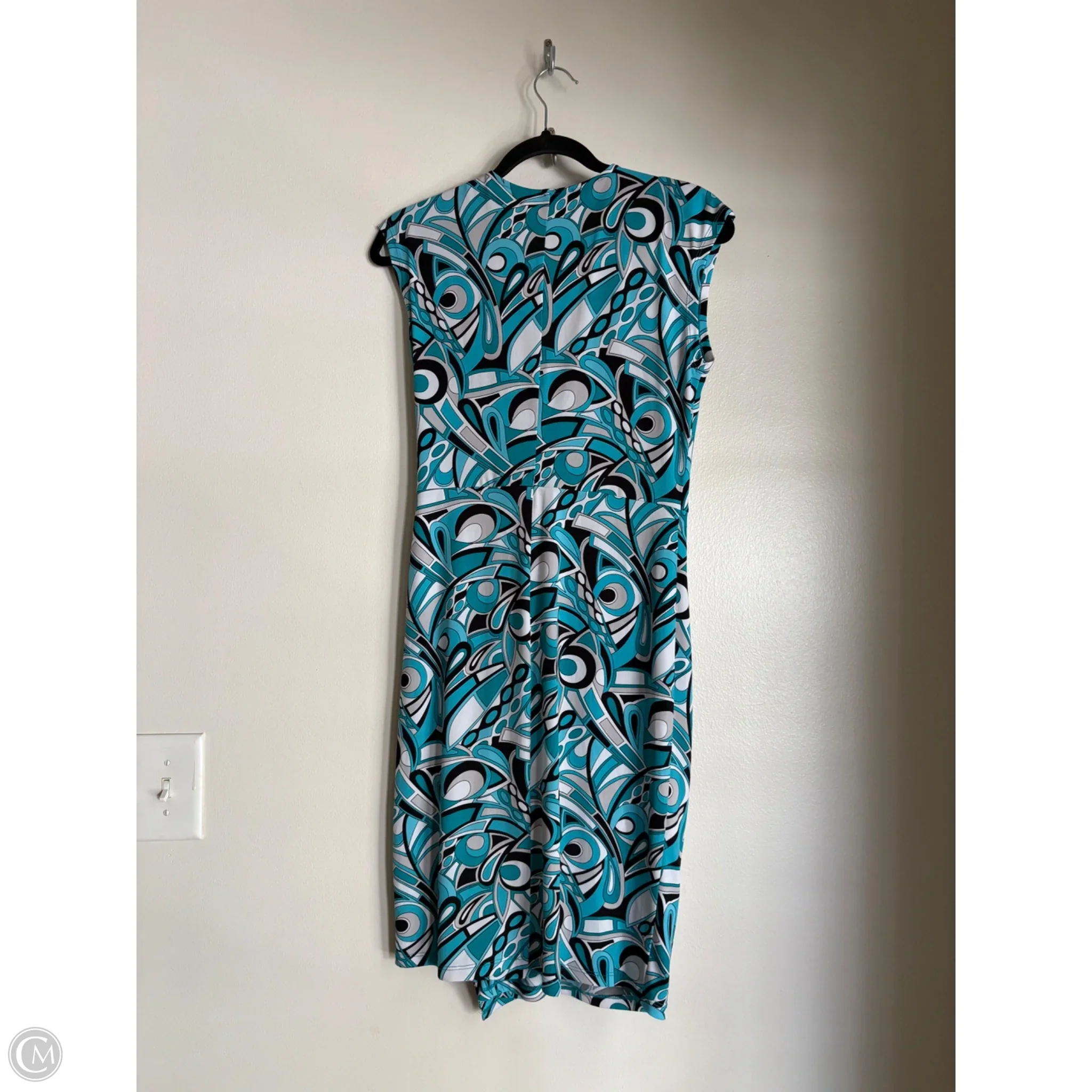 Dress Casual Midi By Michael By Michael Kors In Blue, Size: S - Image 2