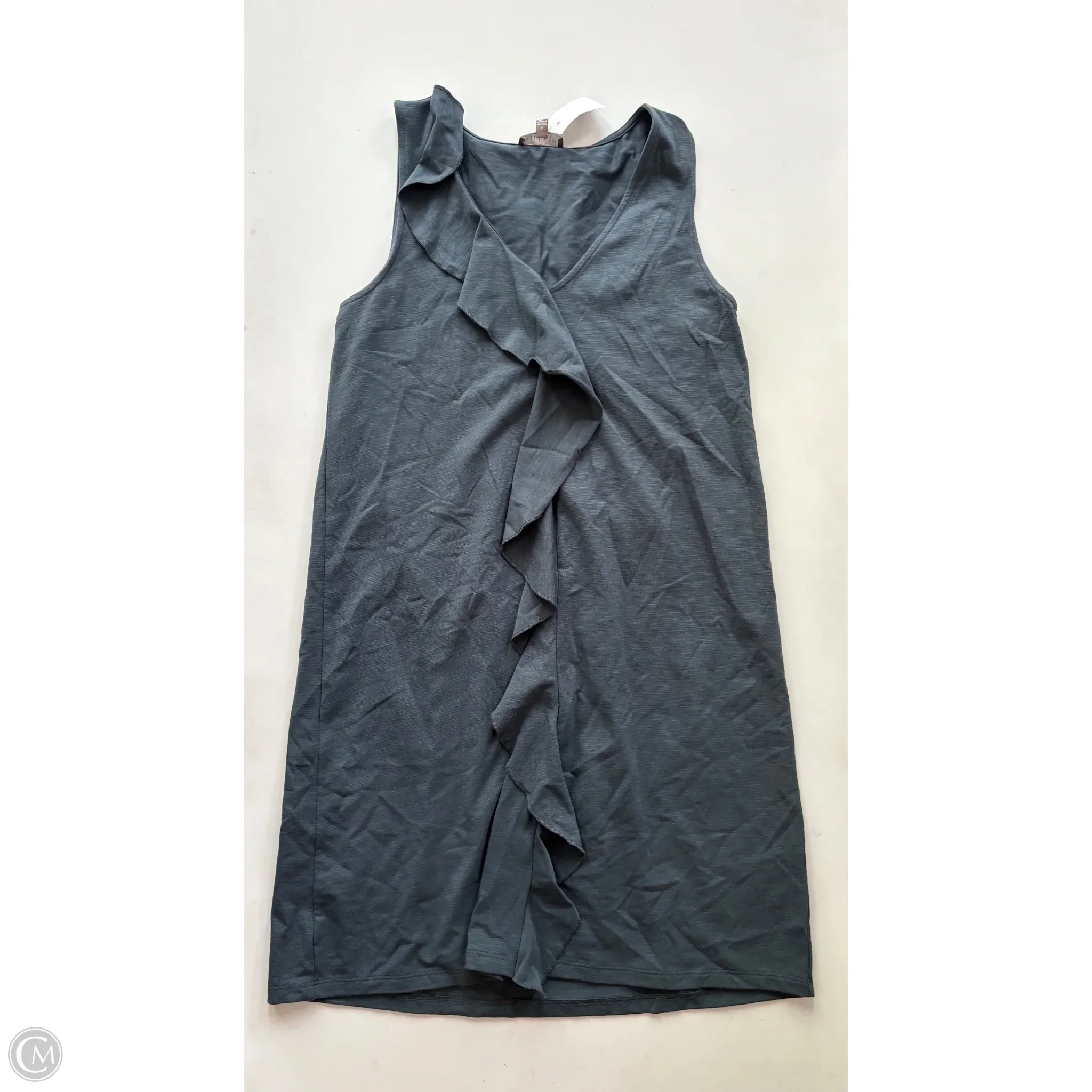 Dress Casual Midi By Lilla P In Grey, Size: S - Image 1