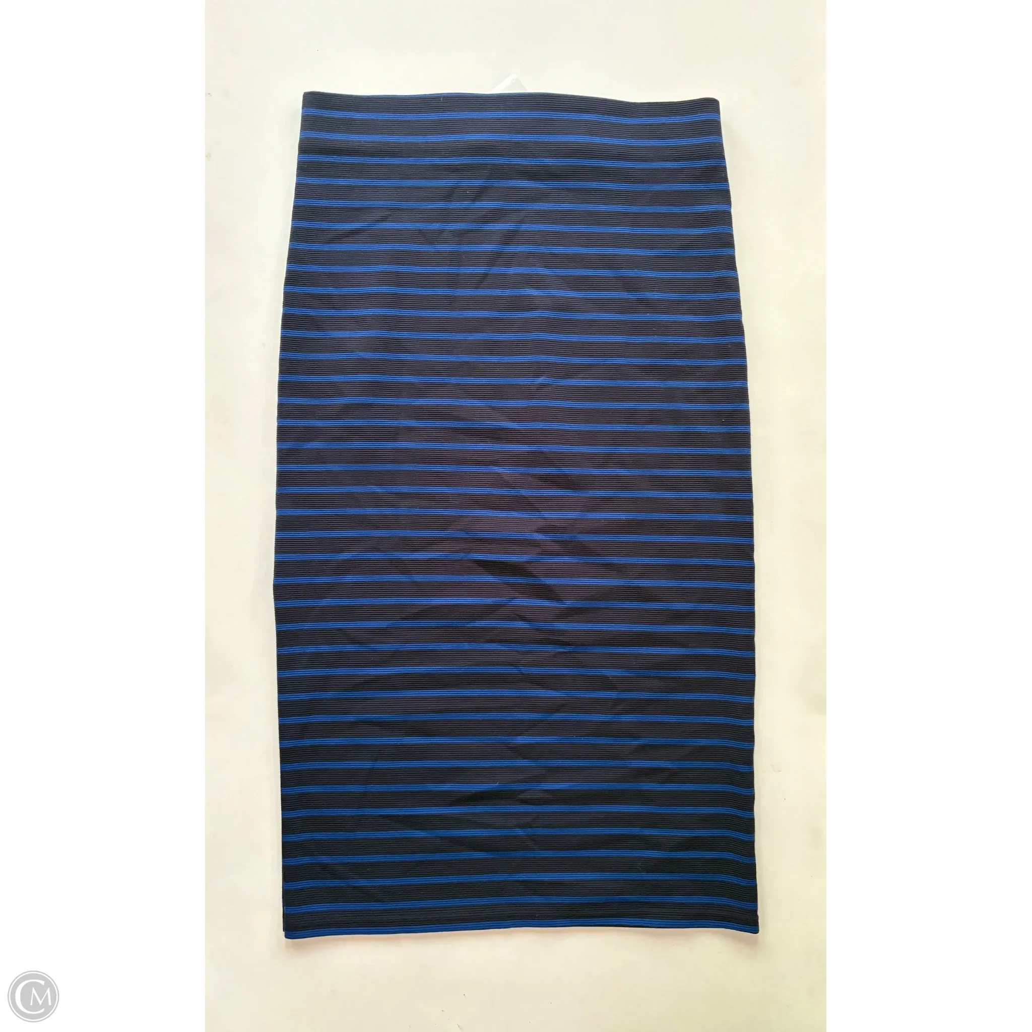 Skirt Mini & Short By Loft In Striped Pattern, Size: M - Image 2