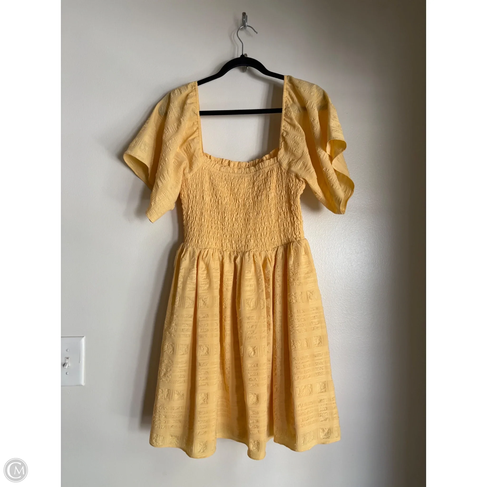 Dress Casual Midi By Mittoshop In Yellow, Size: L - Image 2