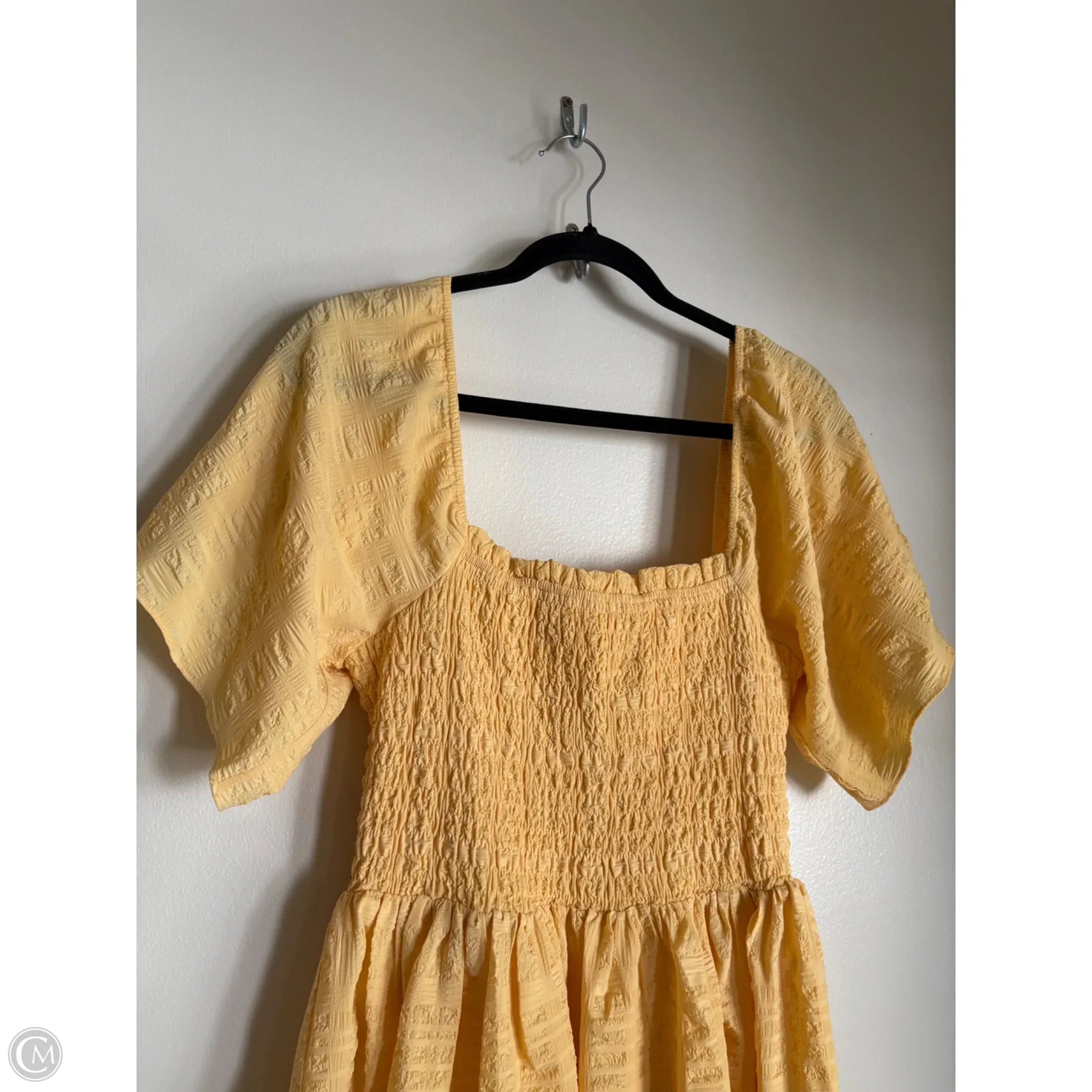 Dress Casual Midi By Mittoshop In Yellow, Size: L - Image 3
