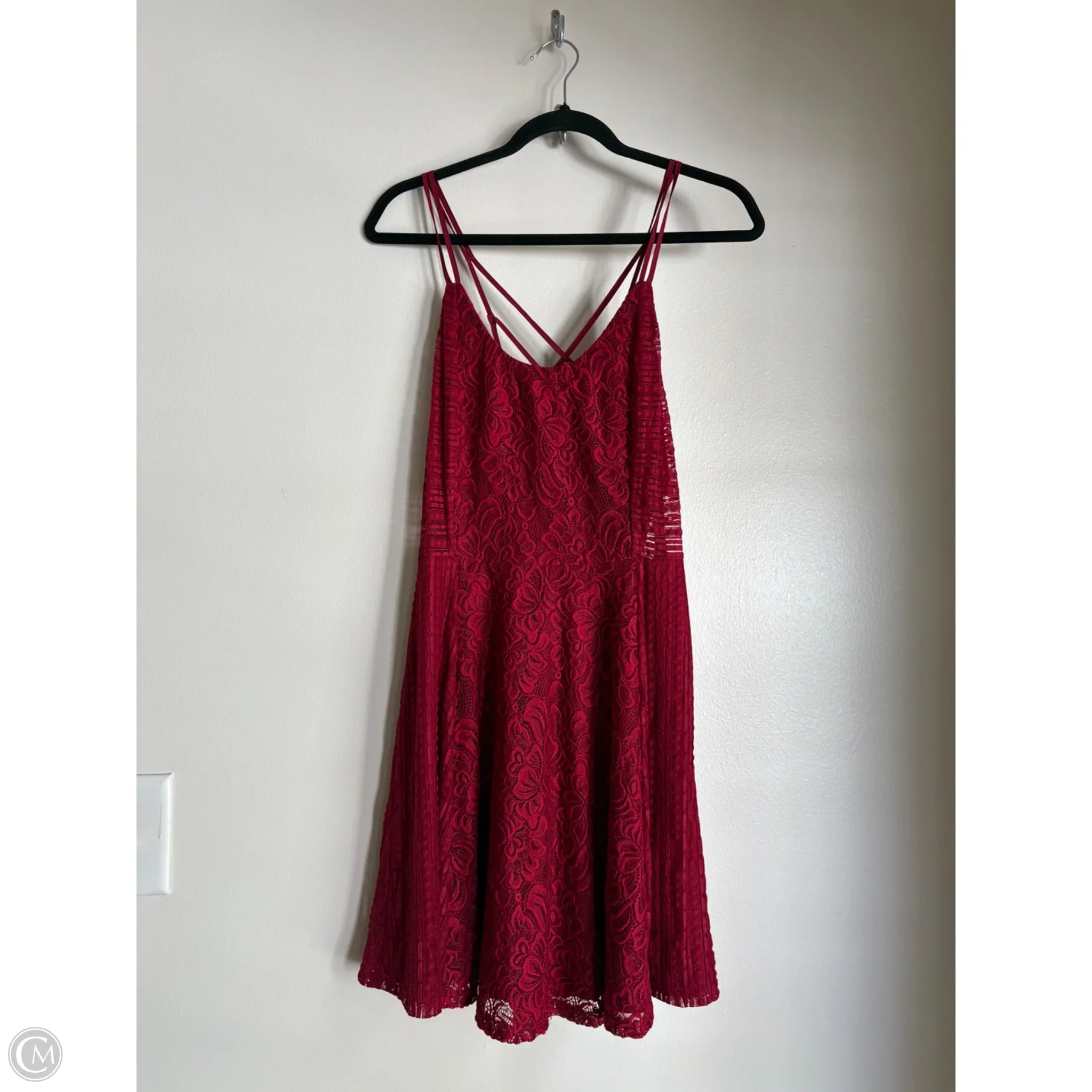 Dress Casual Short By Altard State In Red, Size: L - Image 1