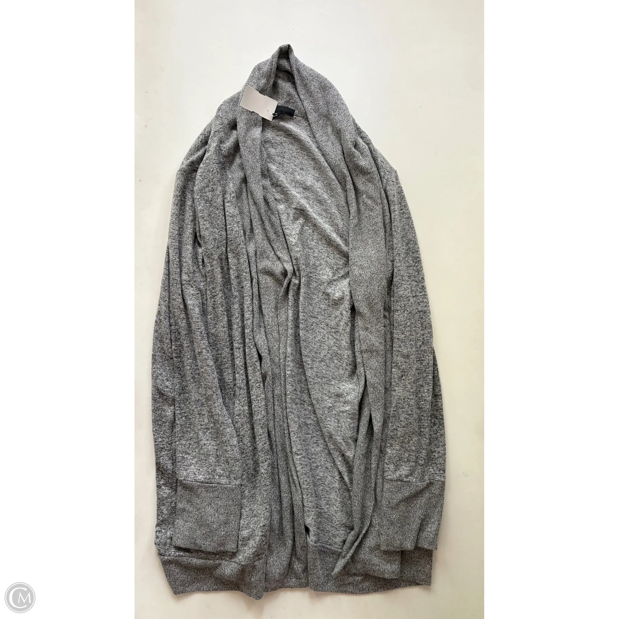 Cardigan By Gibson In Grey, Size: Xl - Image 1