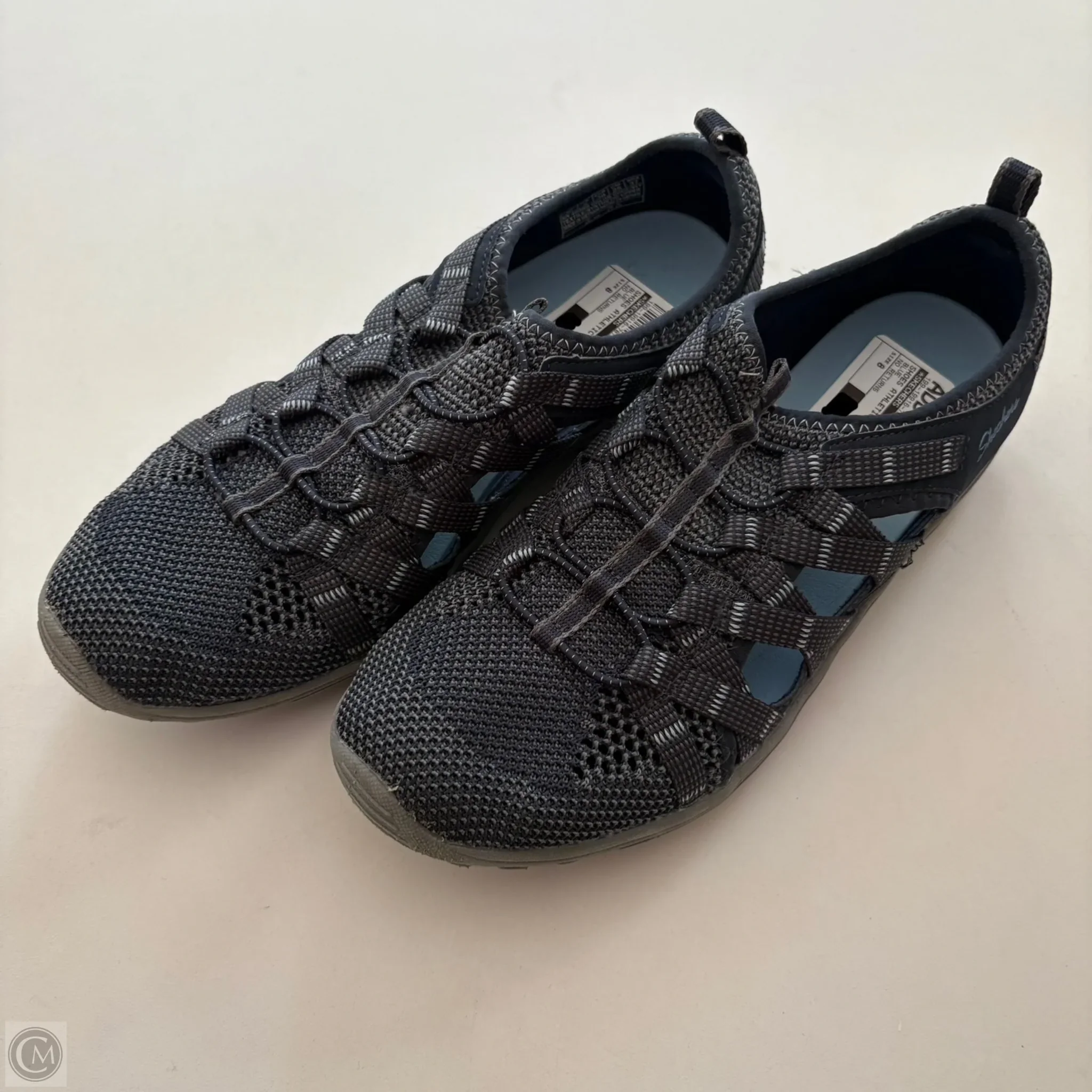 Shoes Athletic By Skechers In Blue, Size: 8 - Image 1