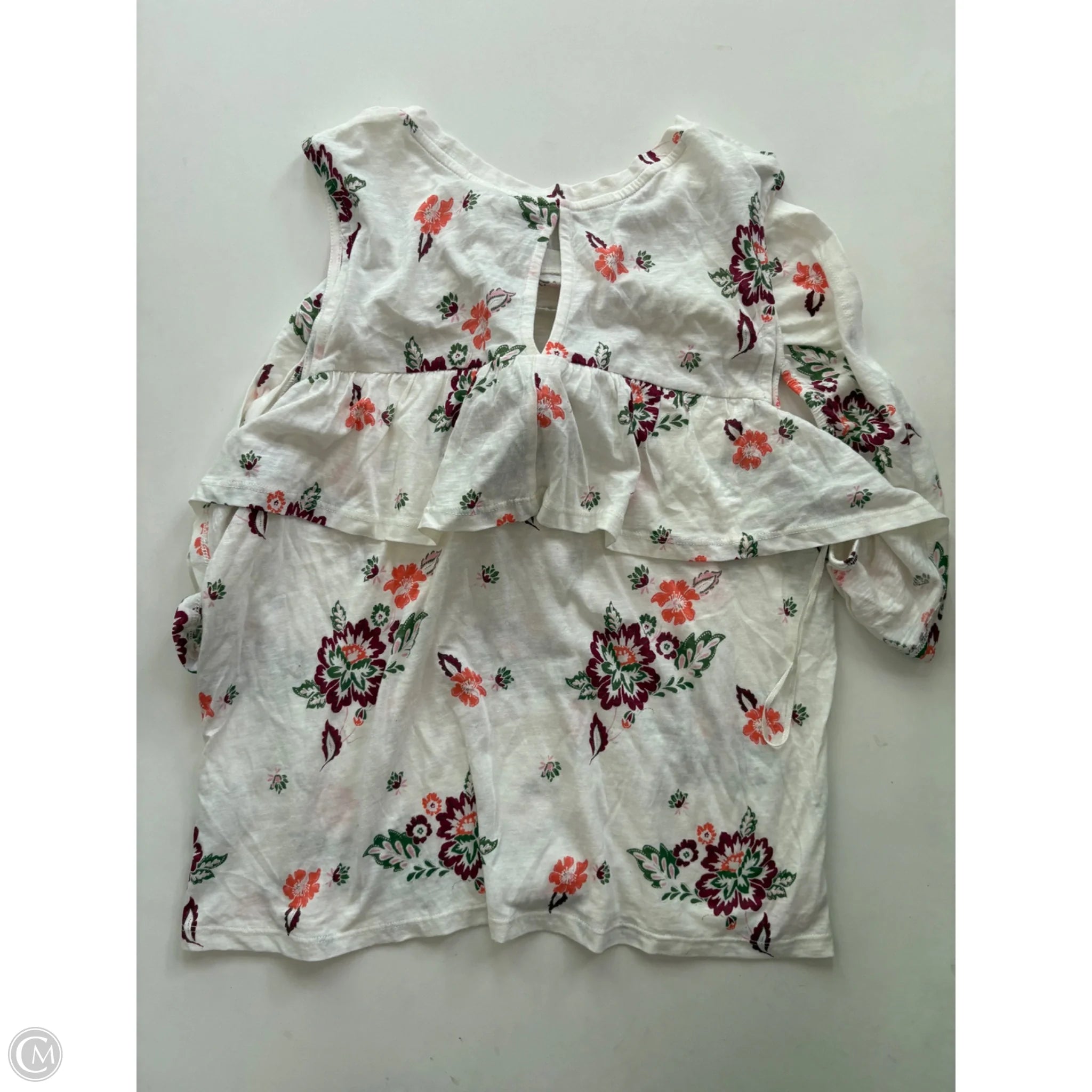 Blouse Sleeveless By True Craft In Floral Print, Size: Xl - Image 2