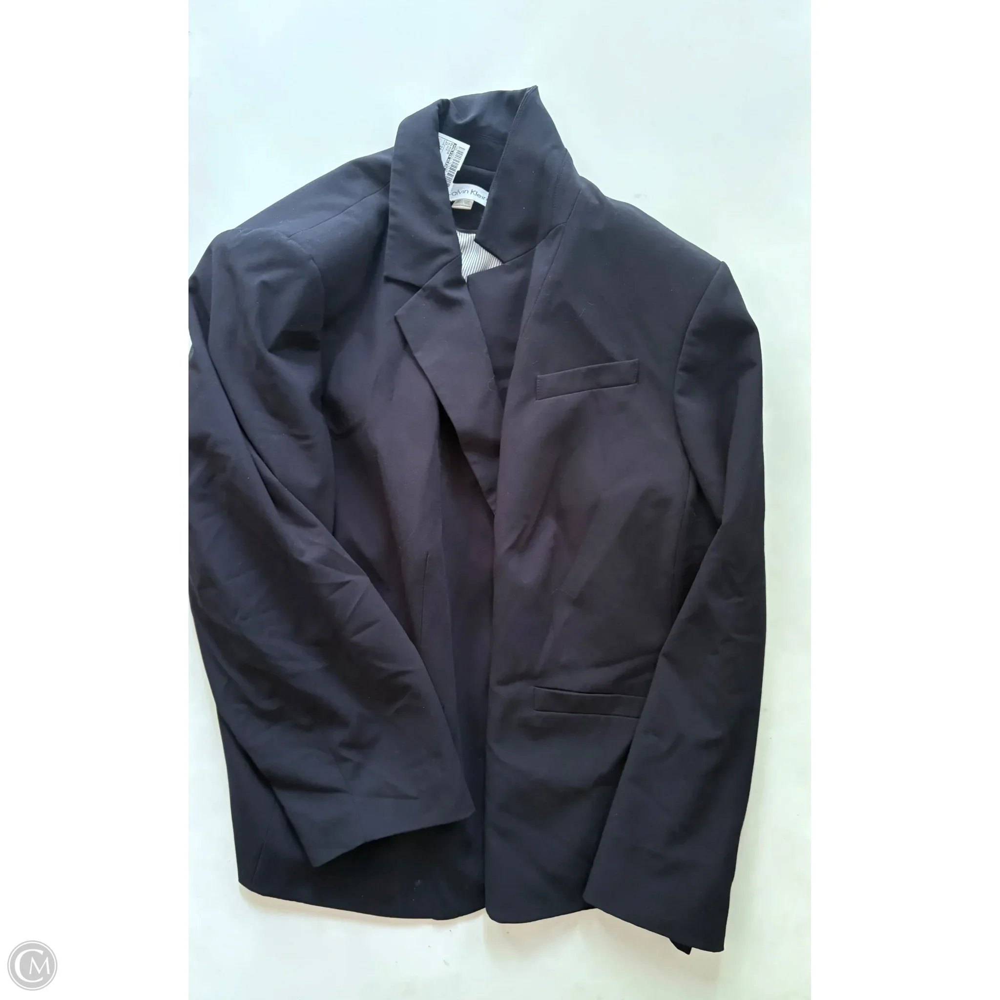 Blazer By Calvin Klein In Black, Size: 24 - Image 1