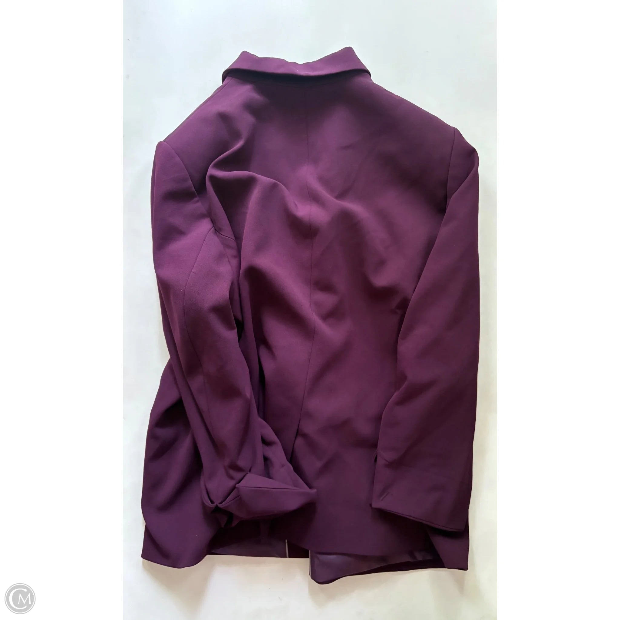 Blazer By Calvin Klein In Purple, Size: 22 - Image 2