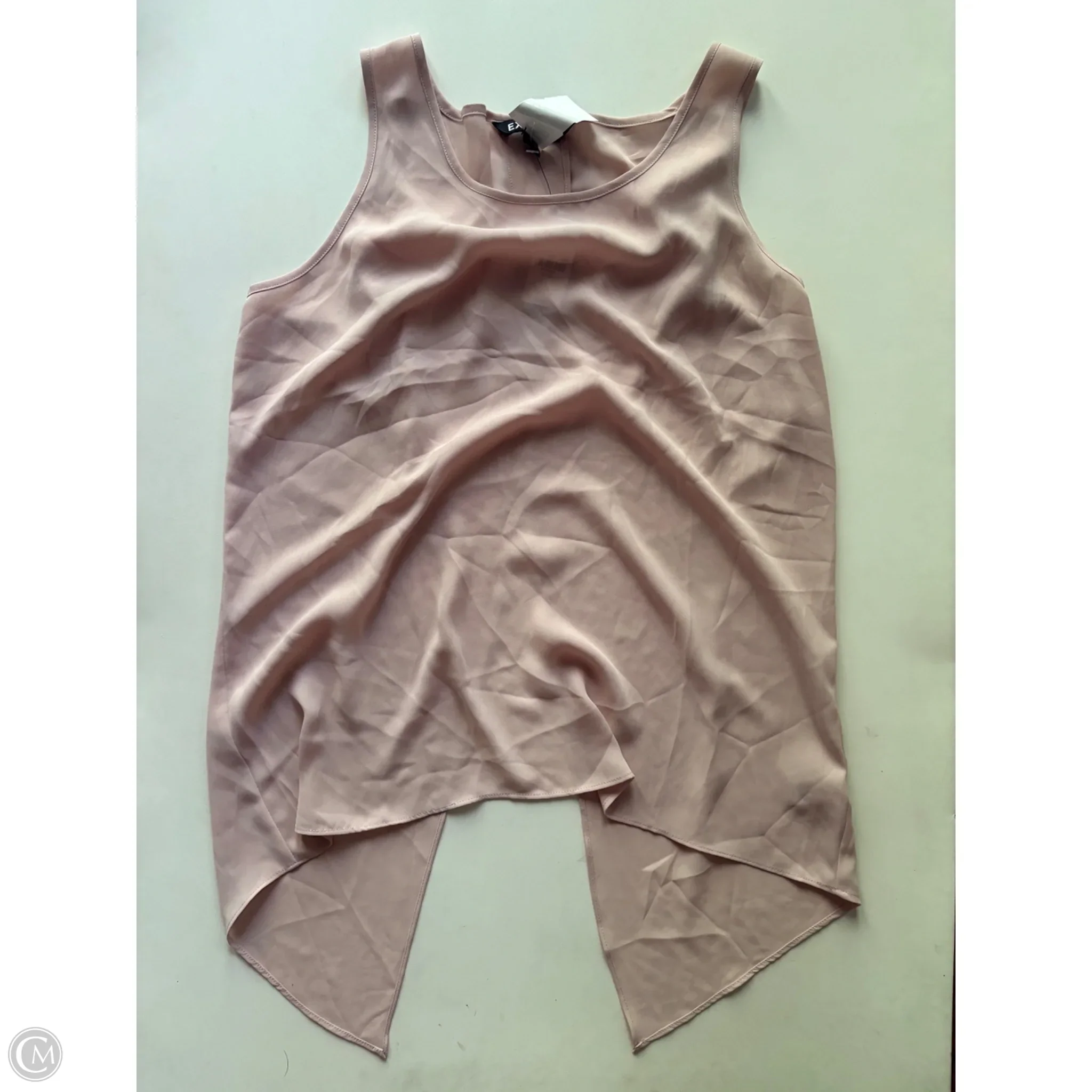 Blouse Sleeveless By Express In Pink, Size: M - Image 1