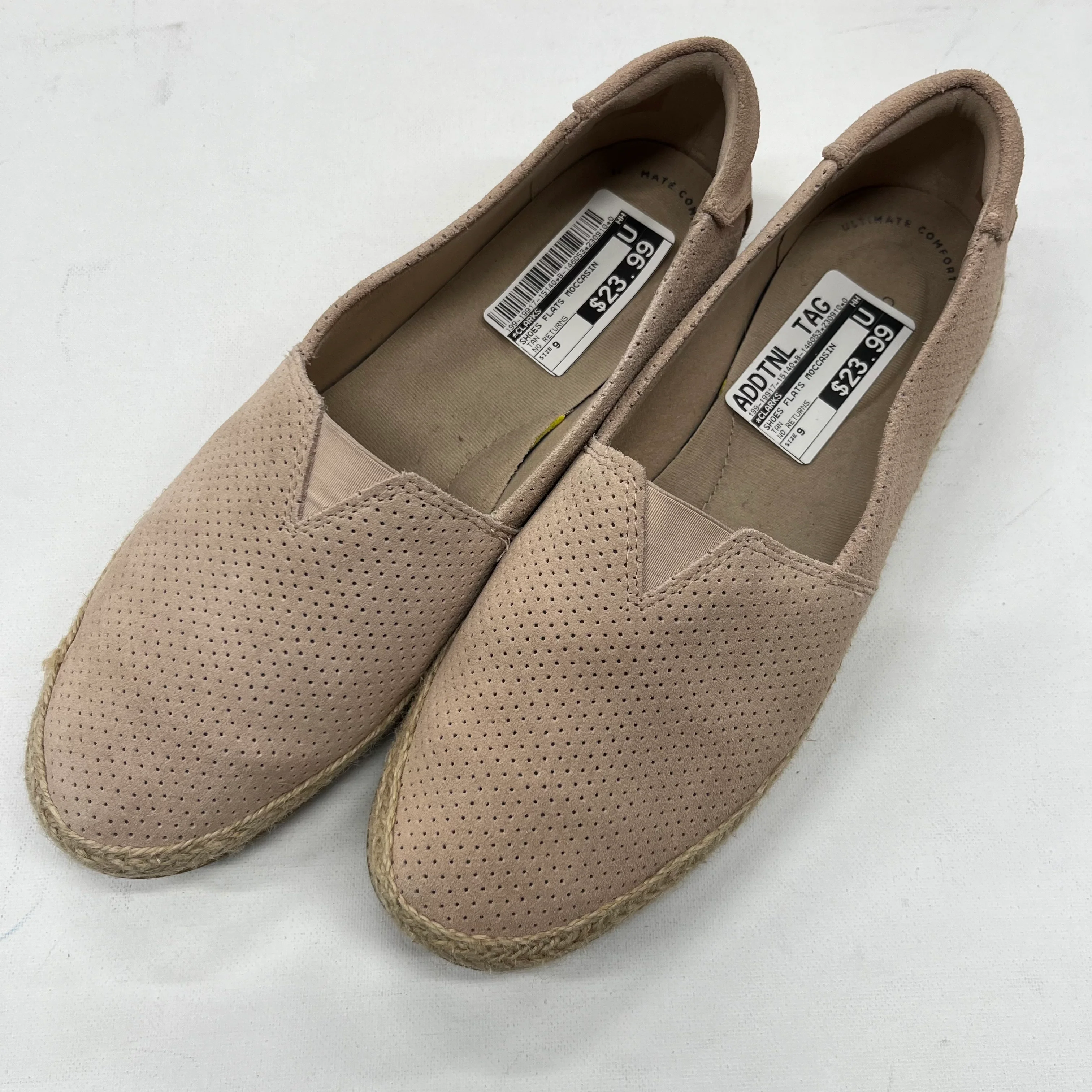 Shoes Flats Moccasin By Clarks  Size: 9 - Image 1