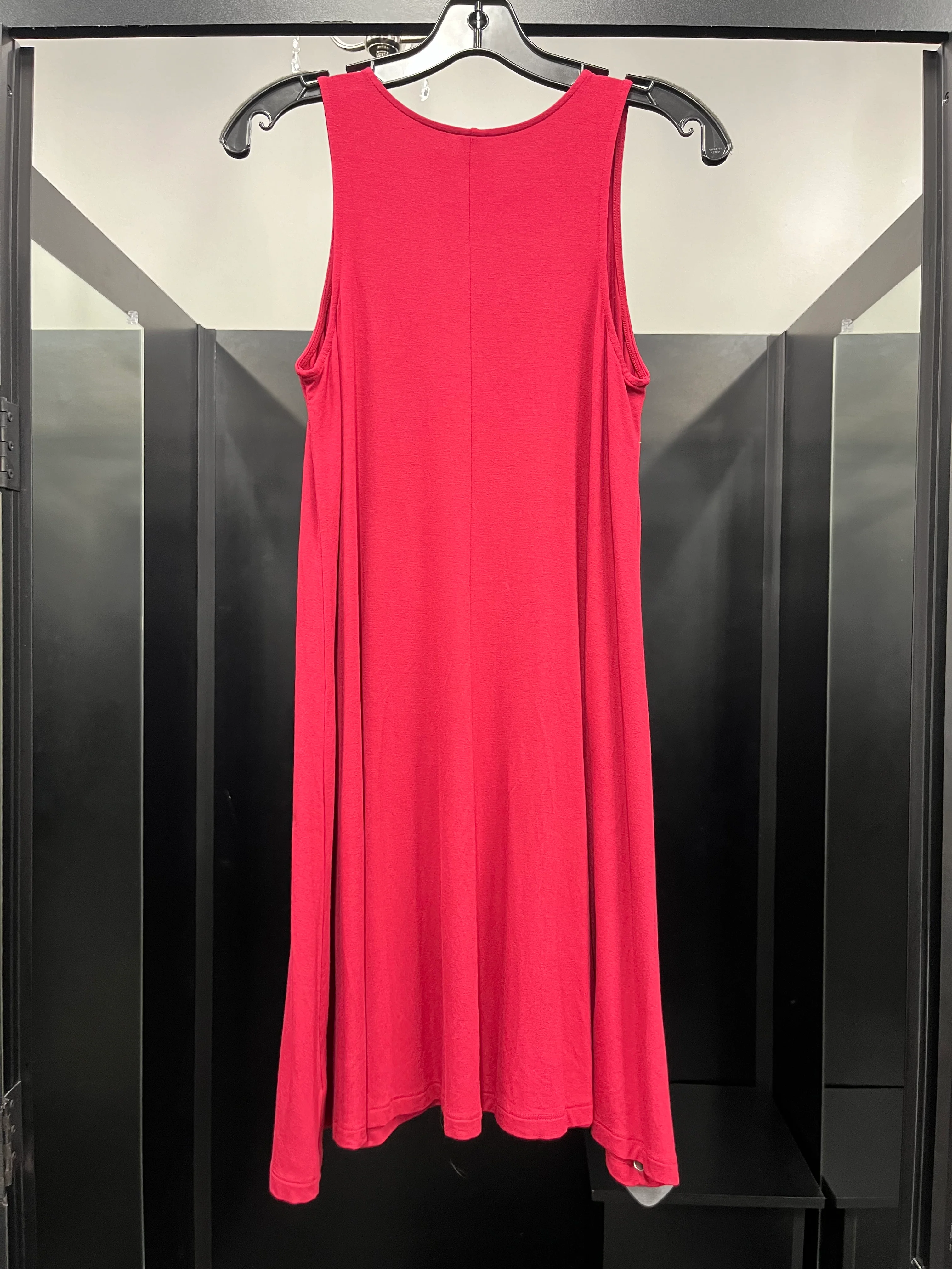 Red Dress Casual Midi Old Navy, Size S - Image 2