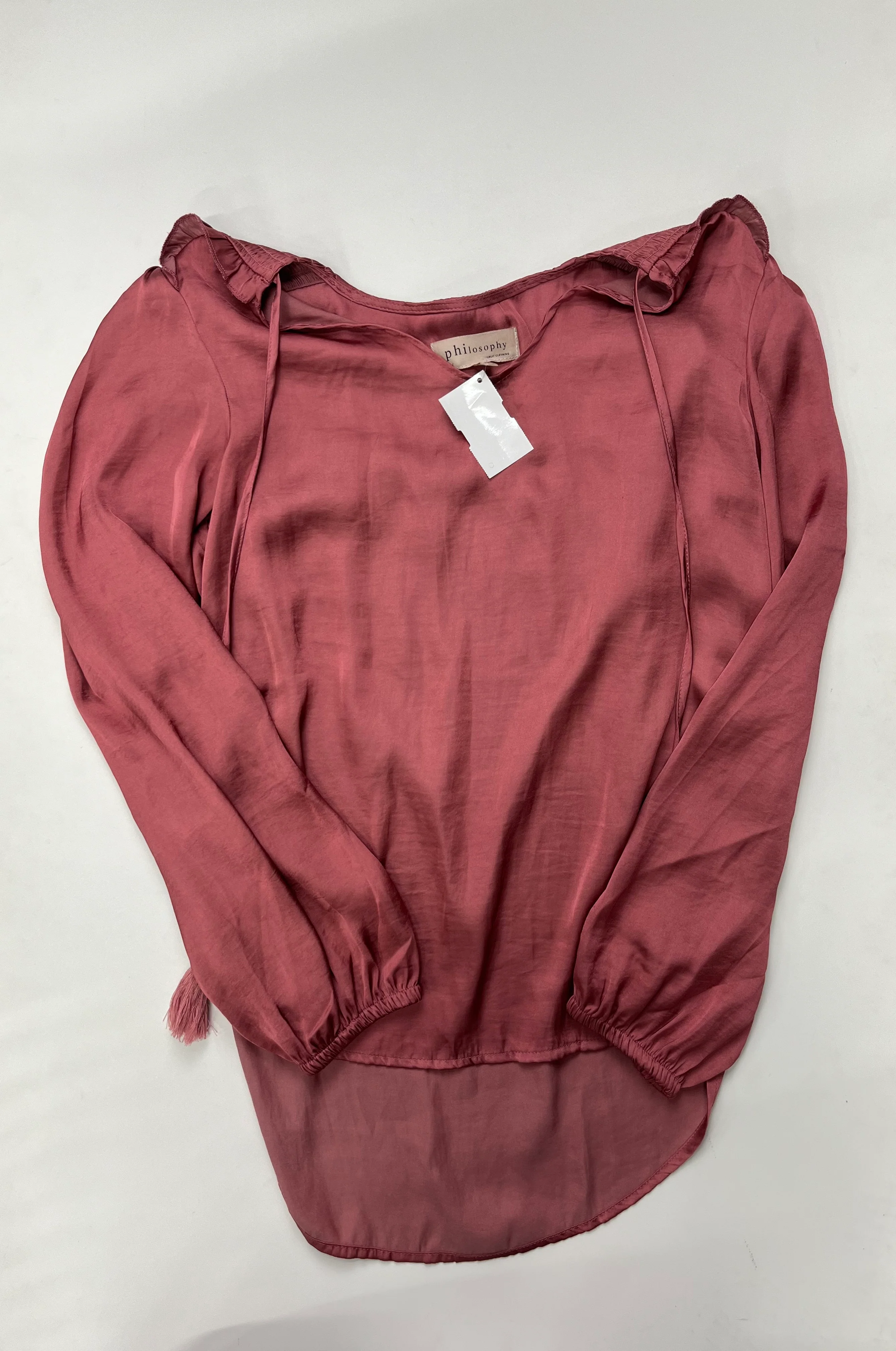 Blouse Long Sleeve By Philosophy  Size: Xs - Image 1