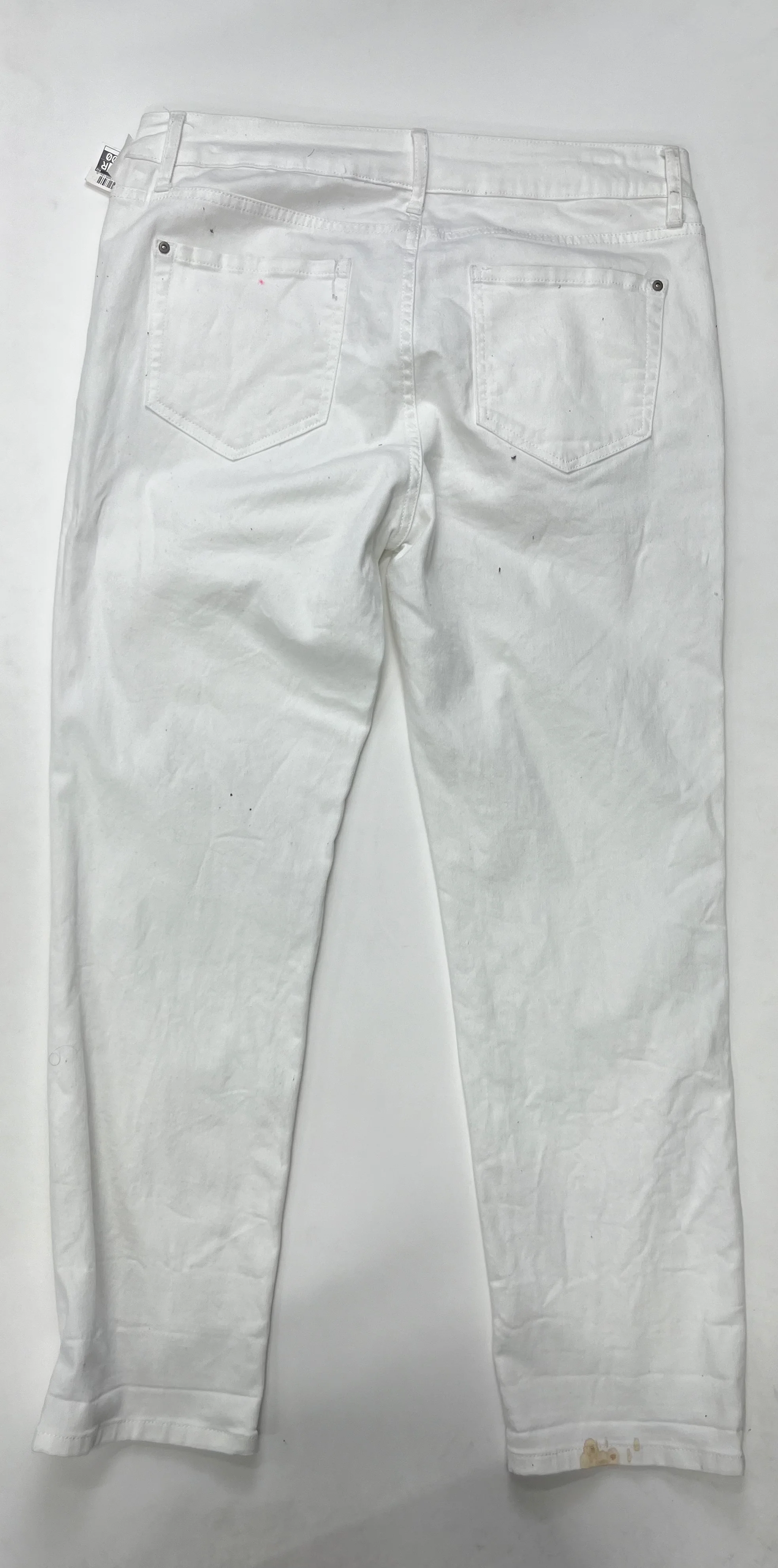 White Jeans Soft Surroundings, Size 8petite - Image 2