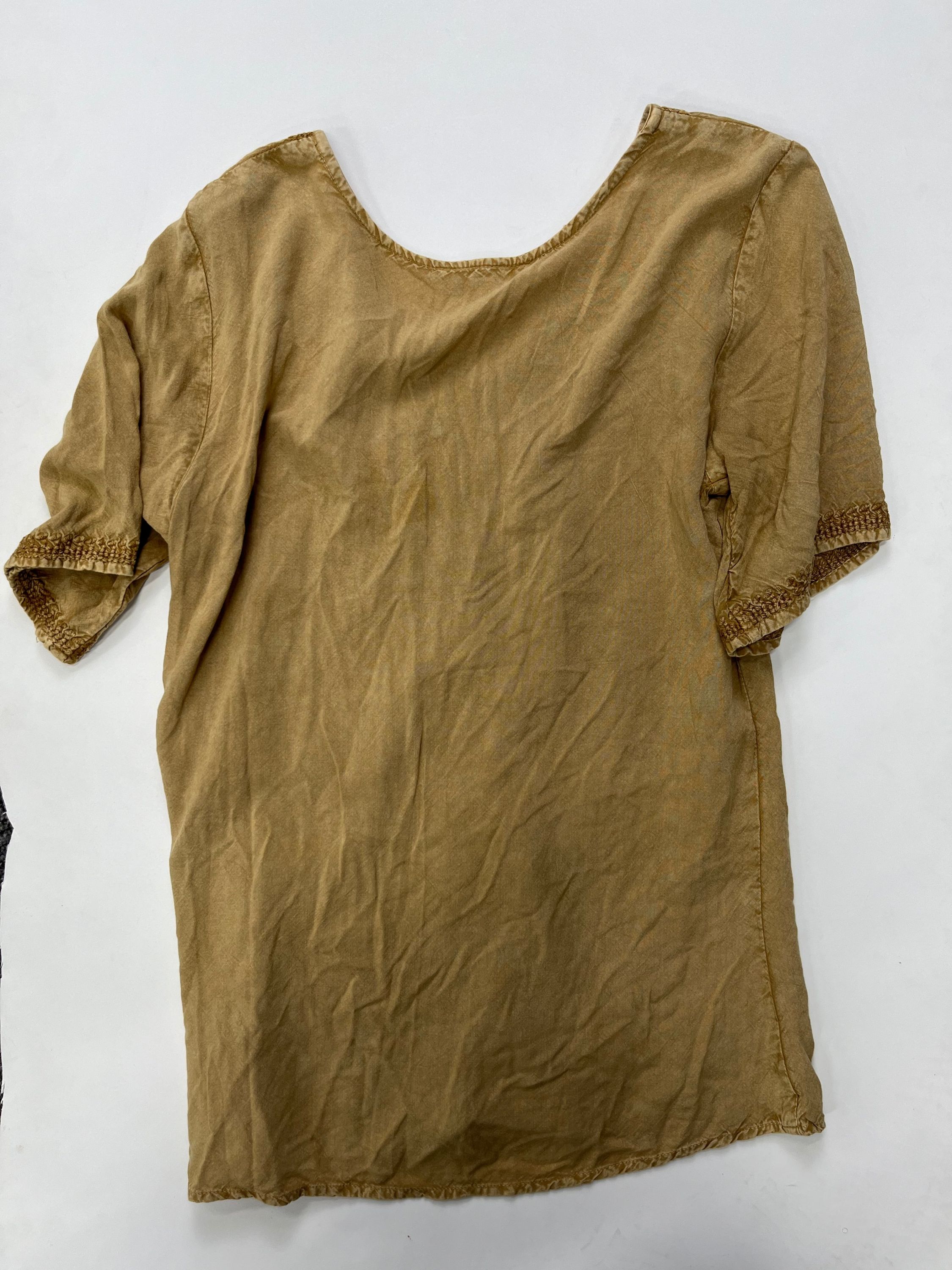 Blouse Short Sleeve By Solitaire  Size: S - Image 2