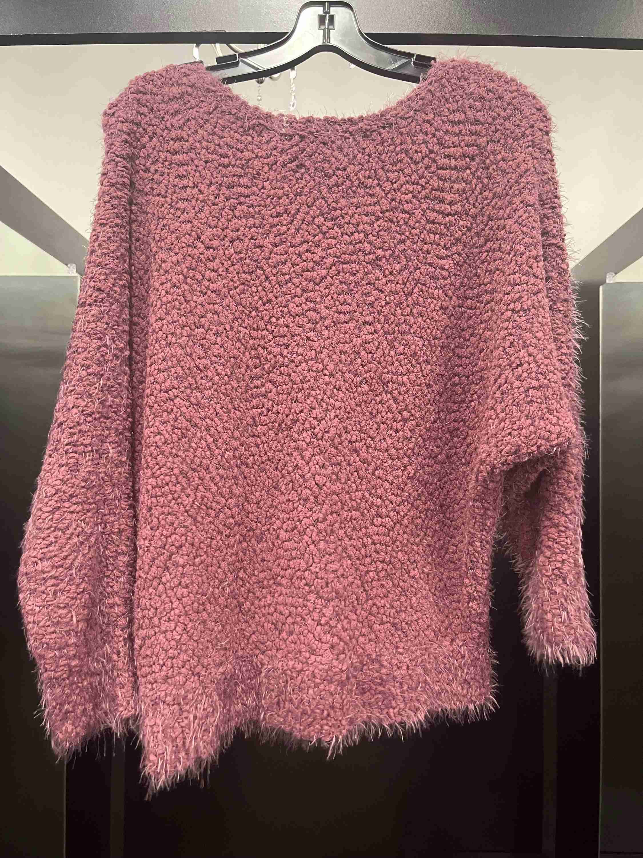 Sweater By Umgee In Plum, Size: M - Image 2