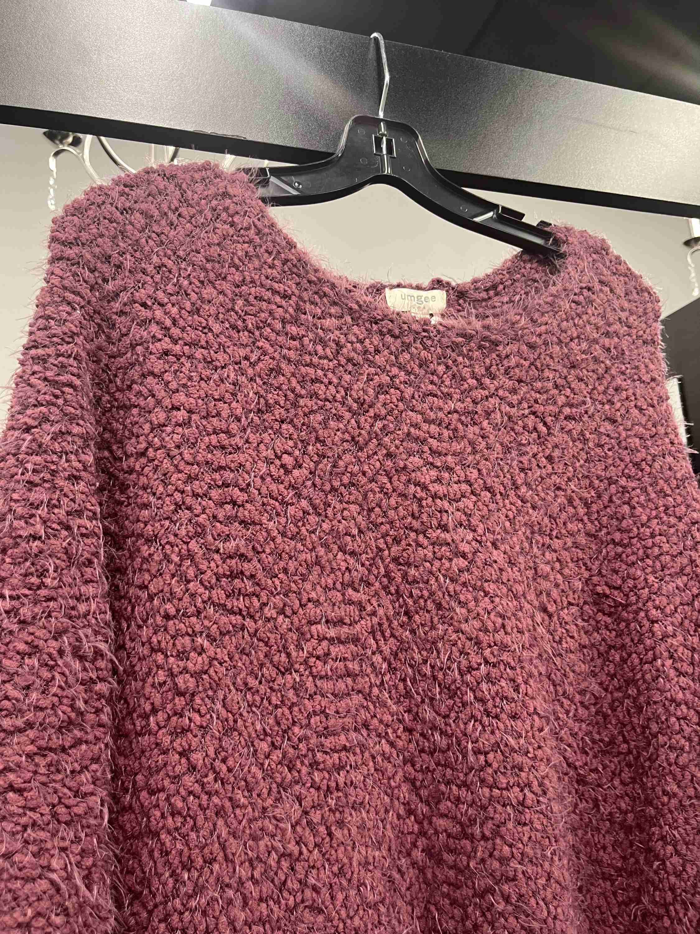 Sweater By Umgee In Plum, Size: M - Image 3