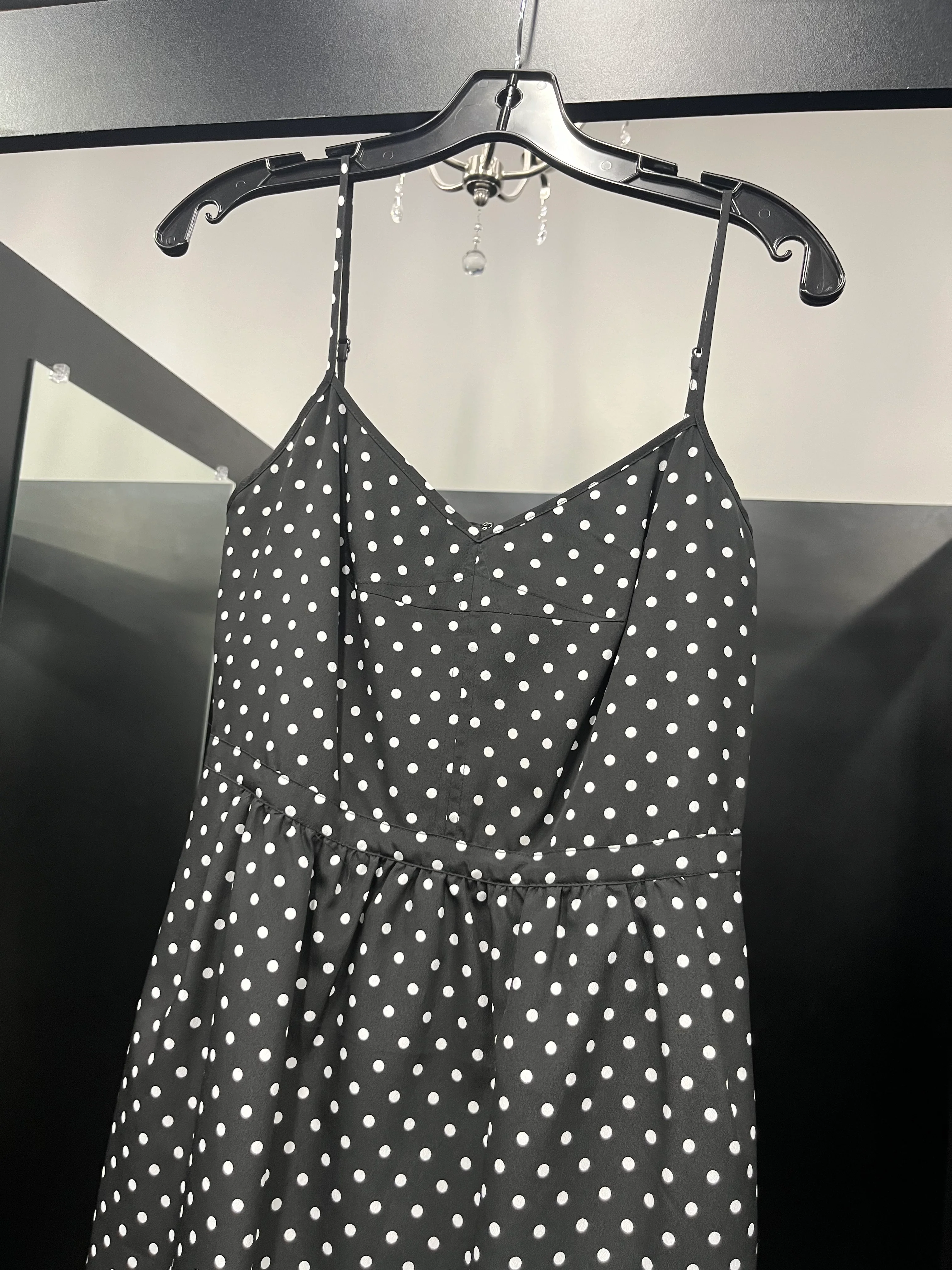 Polkadot Dress Casual Short J Crew, Size 6 - Image 3